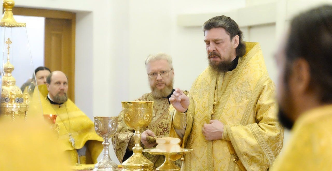 СОБОРНОЕ БОГОСЛУЖЕНИЕ В СЕРАФИМОВСКОМ КАФЕДРАЛЬНОМ СОБОРЕ Г. ЗЛАТОУСТ