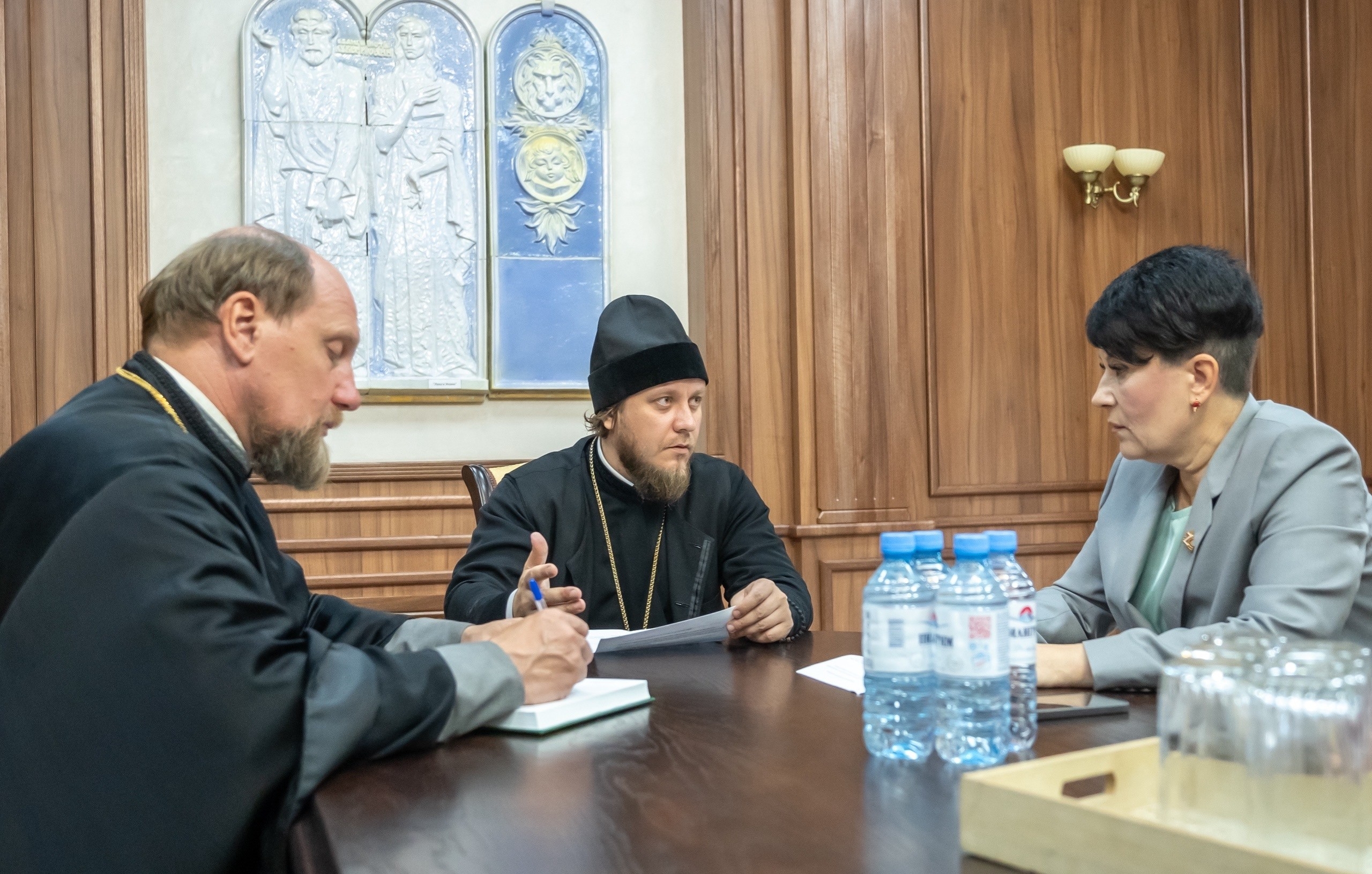 СОВЕЩАНИЕ С НАЧАЛЬНИКОМ УПРАВЛЕНИЯ КУЛЬТУРЫ И ЗАМЕСТИТЕЛЕМ ГЛАВЫ ЗГО ПО СОЦИАЛЬНЫМ ВОПРОСАМ