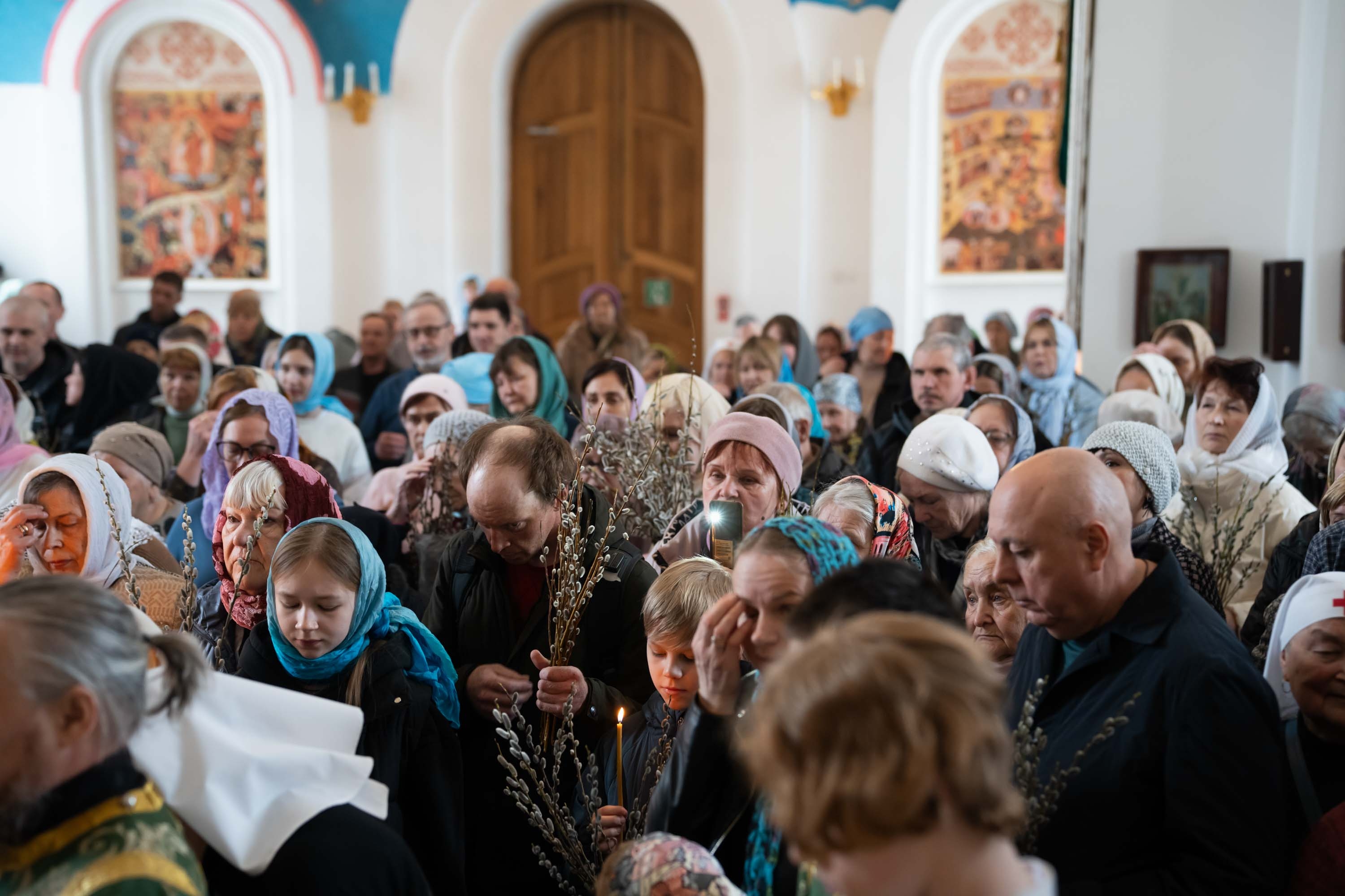 Божественная литургия Недели ваий. Вербное воскресение