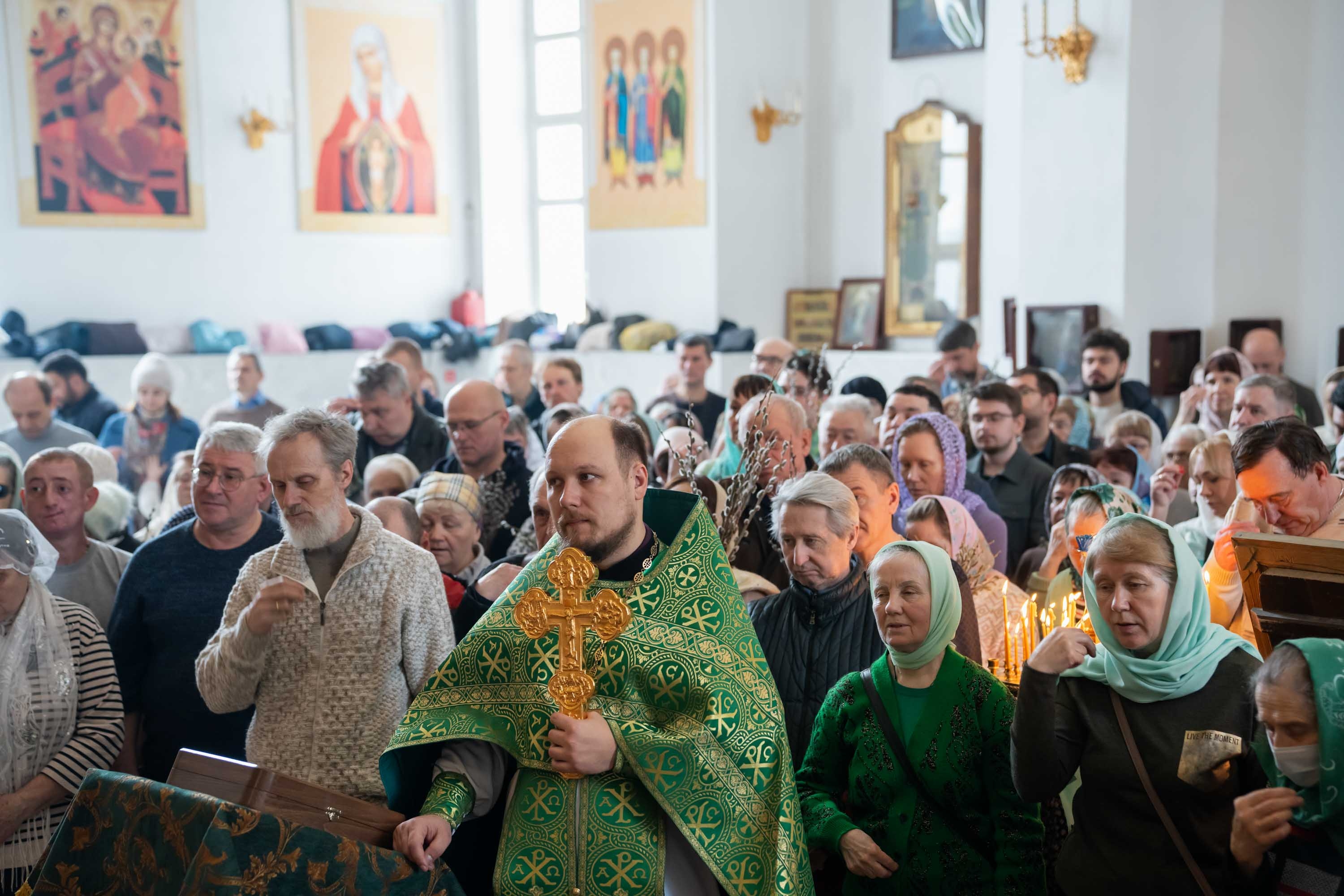 Божественная литургия Недели ваий. Вербное воскресение