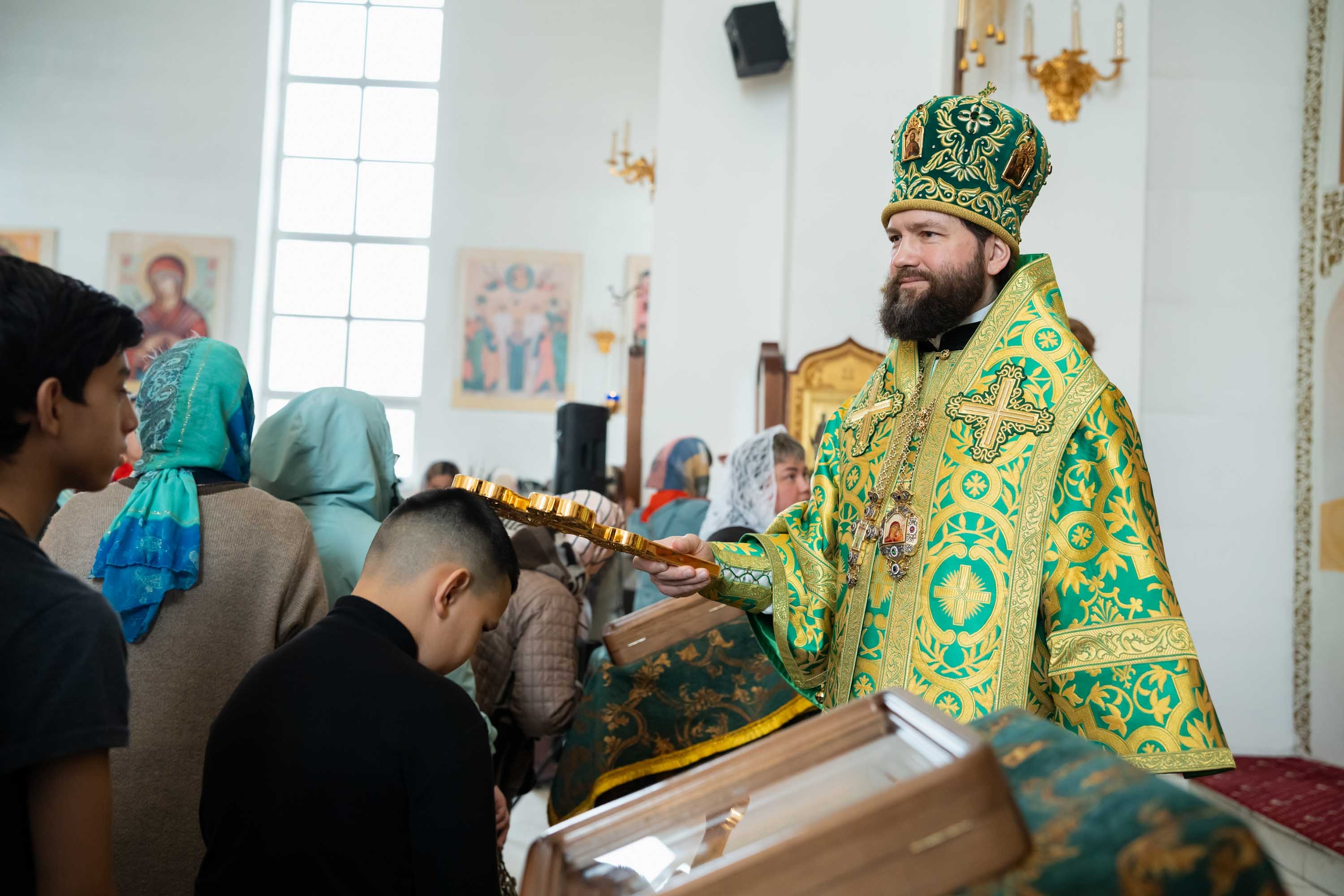 Божественная литургия Недели ваий. Вербное воскресение