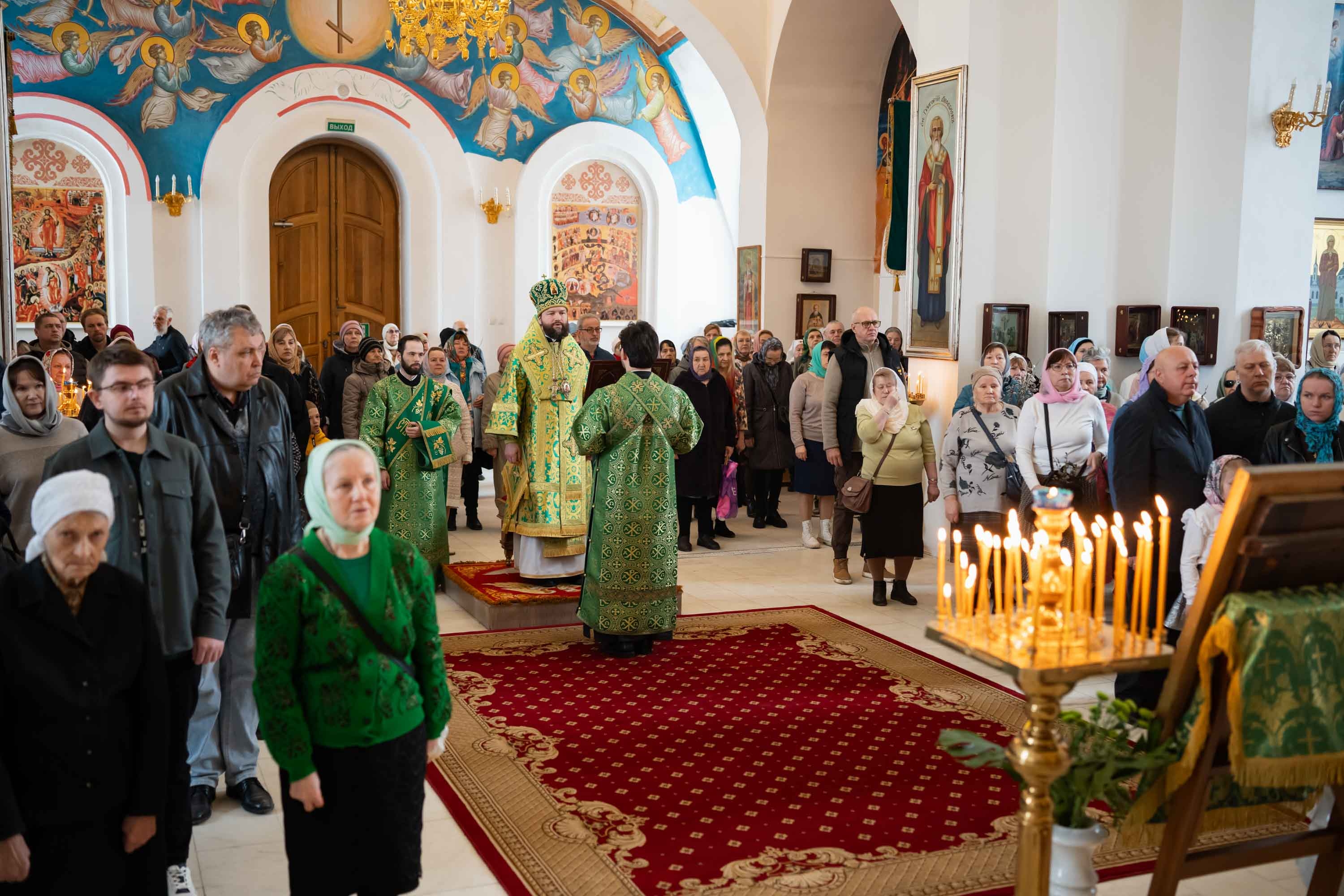 Божественная литургия Недели ваий. Вербное воскресение