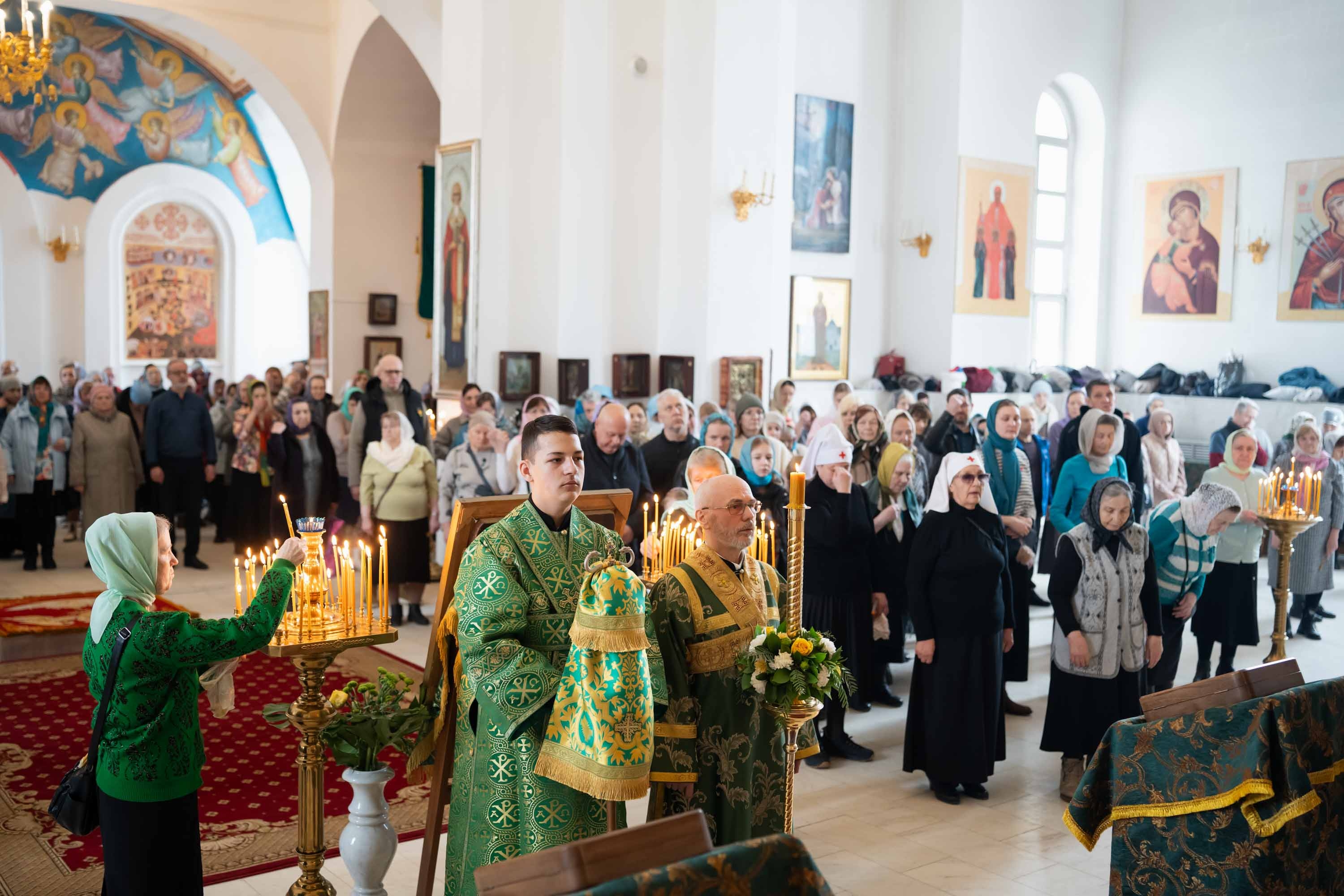 Божественная литургия Недели ваий. Вербное воскресение