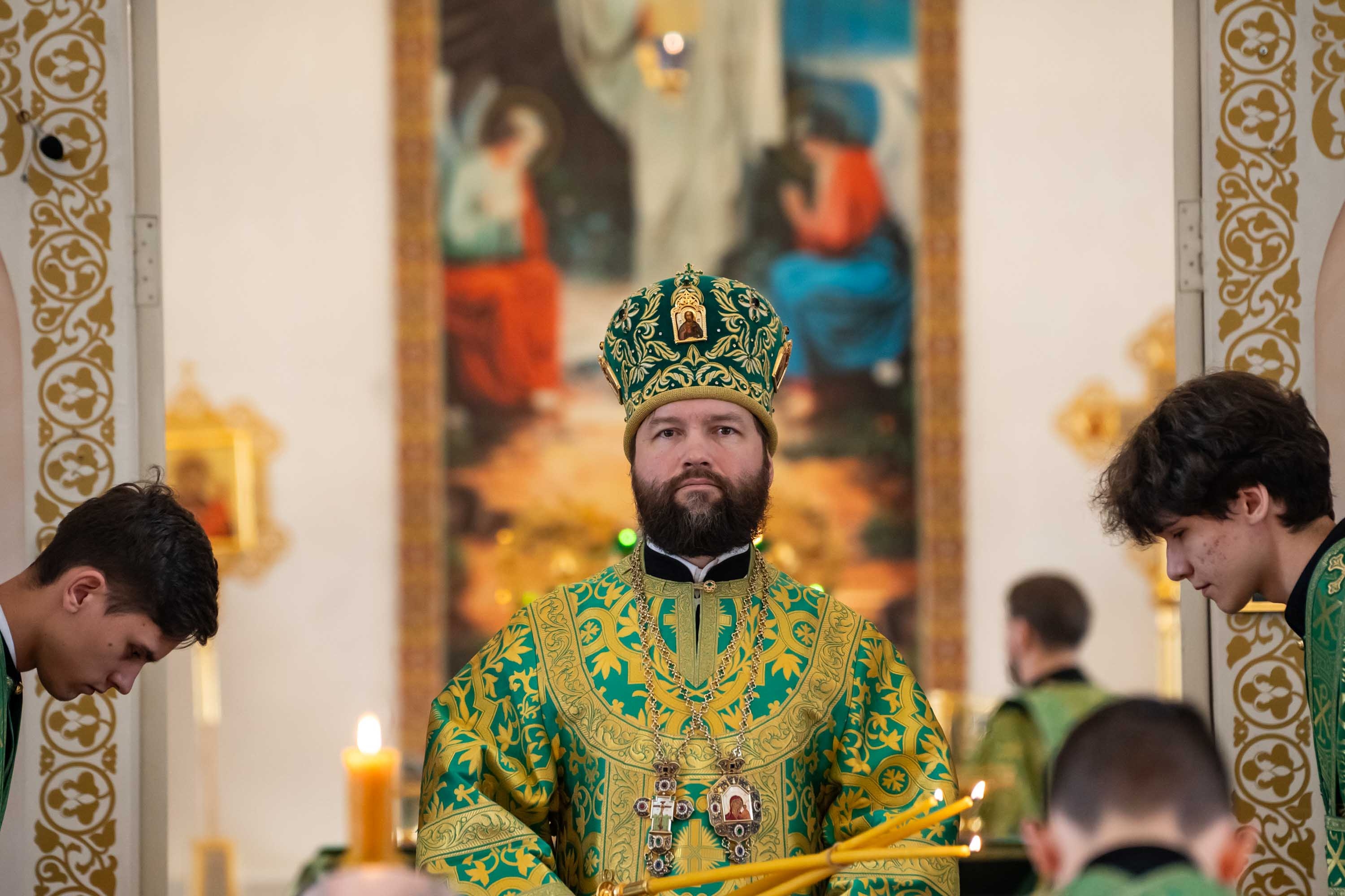 Божественная литургия Недели ваий. Вербное воскресение