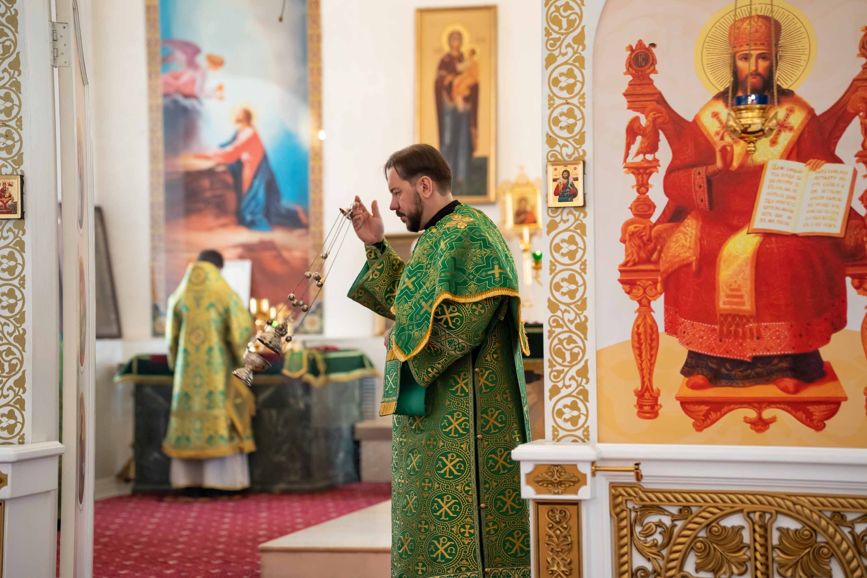 Божественная литургия Недели ваий. Вербное воскресение