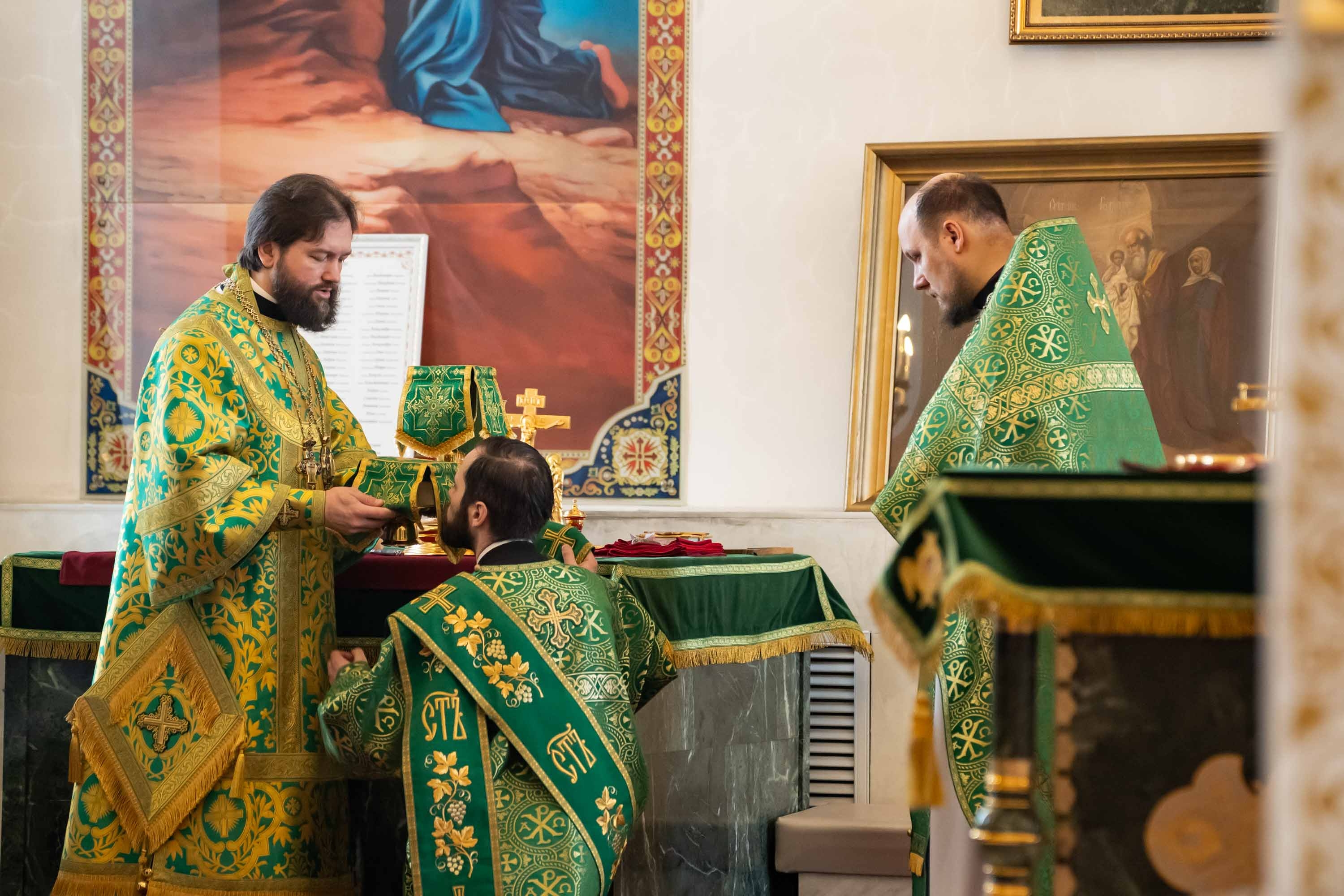 Божественная литургия Недели ваий. Вербное воскресение