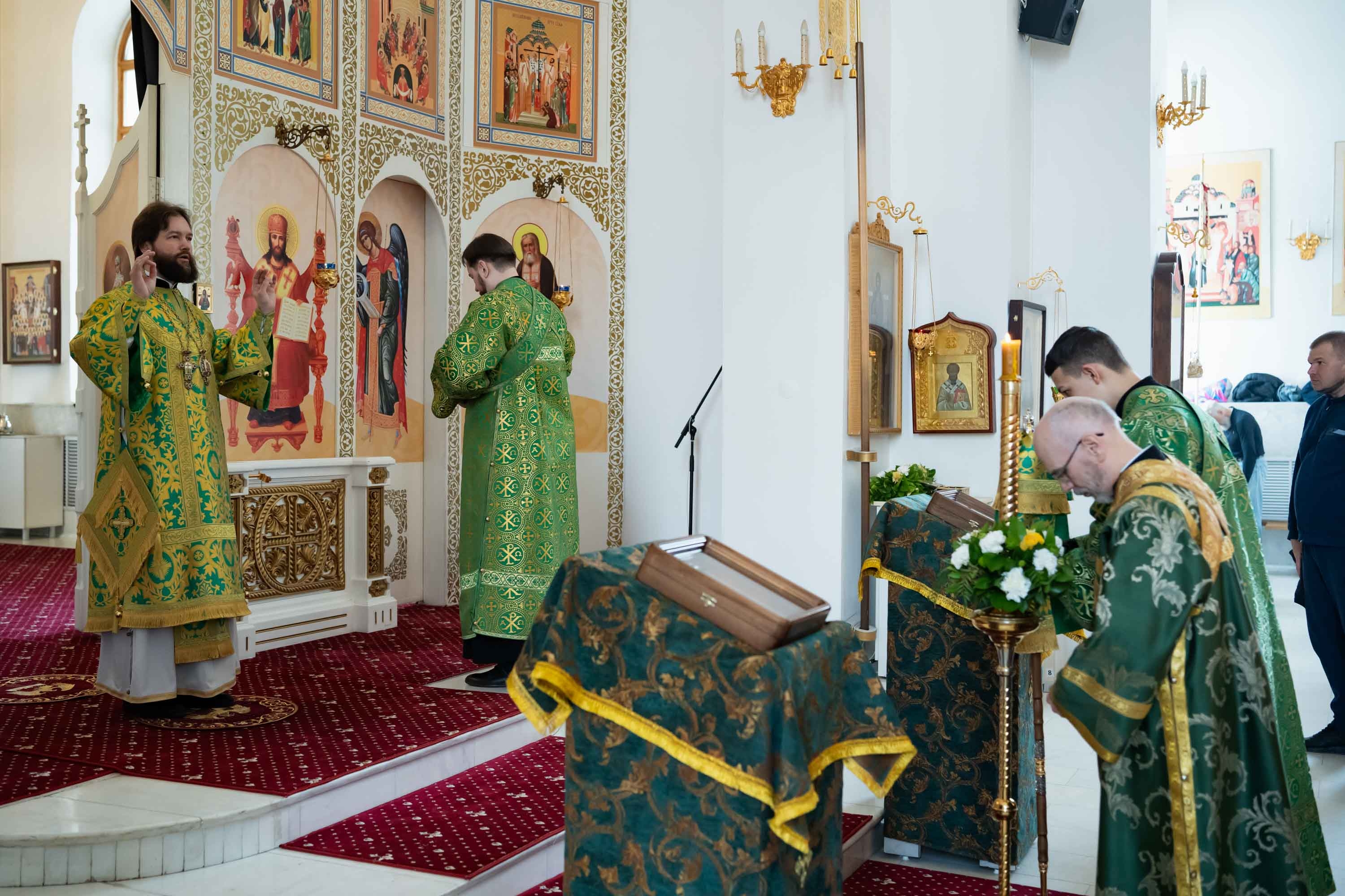 Божественная литургия Недели ваий. Вербное воскресение