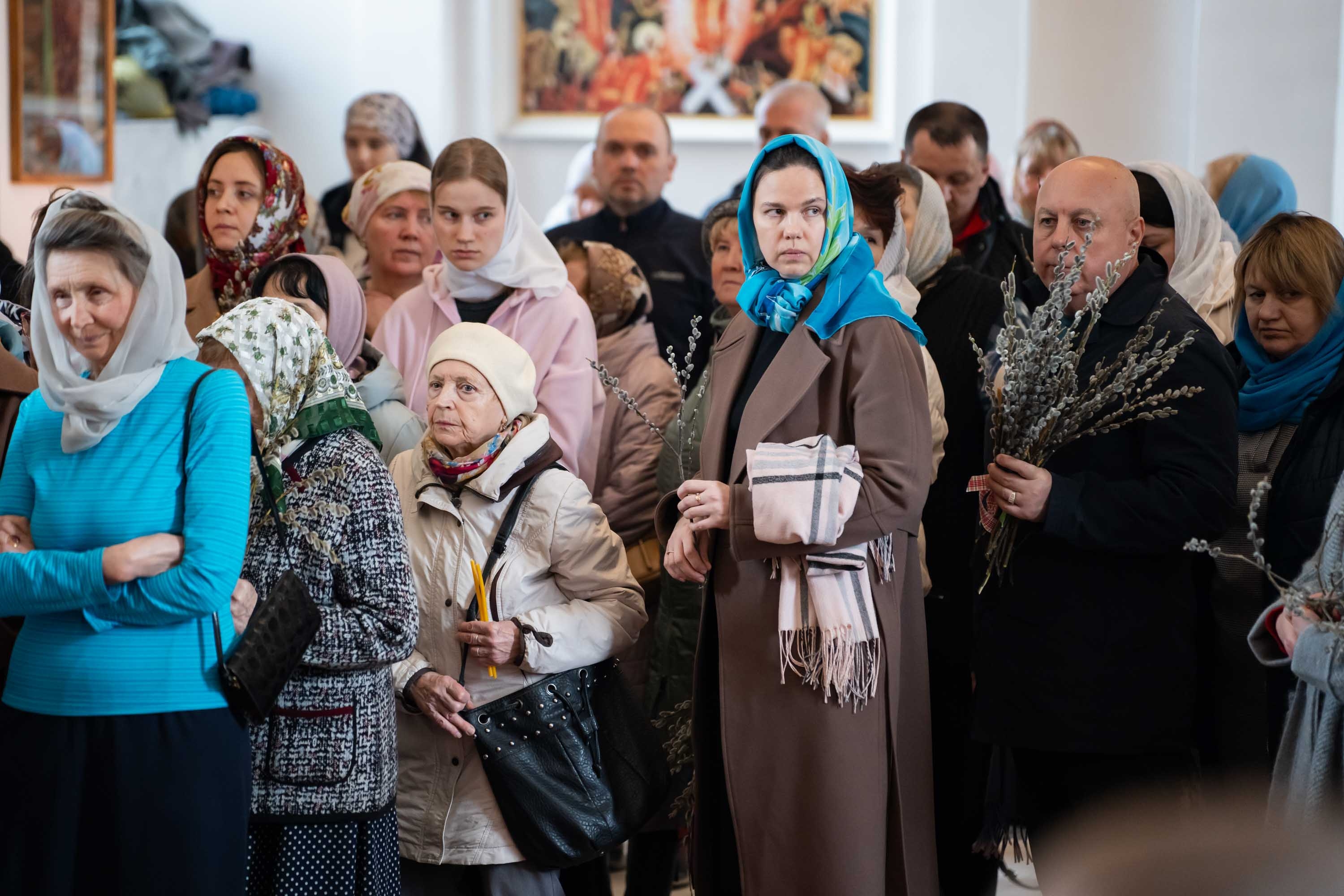 Божественная литургия Недели ваий. Вербное воскресение
