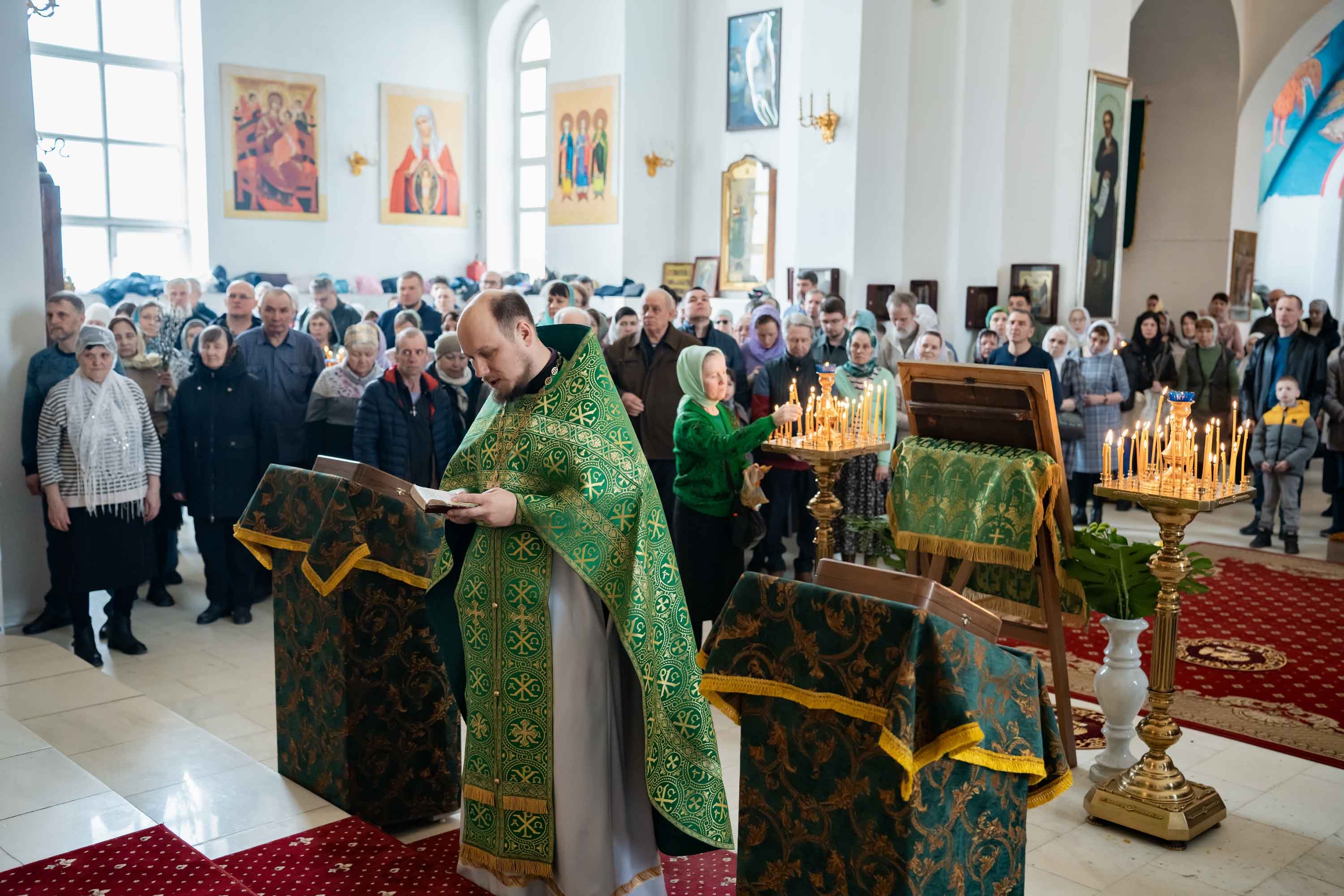 Божественная литургия Недели ваий. Вербное воскресение