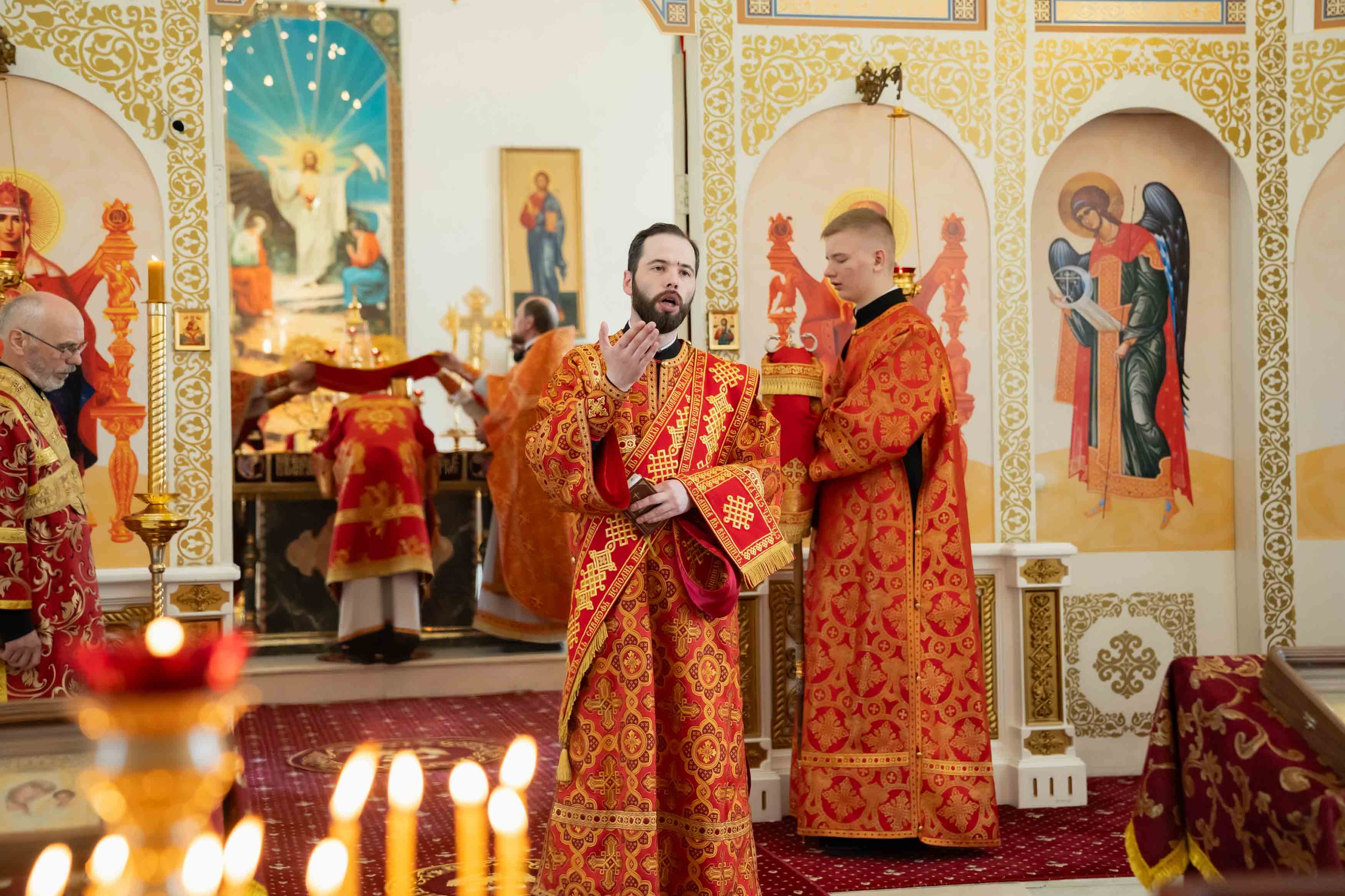 Божественная литургия Недели 5-ой по Пасхе, о самаряныне