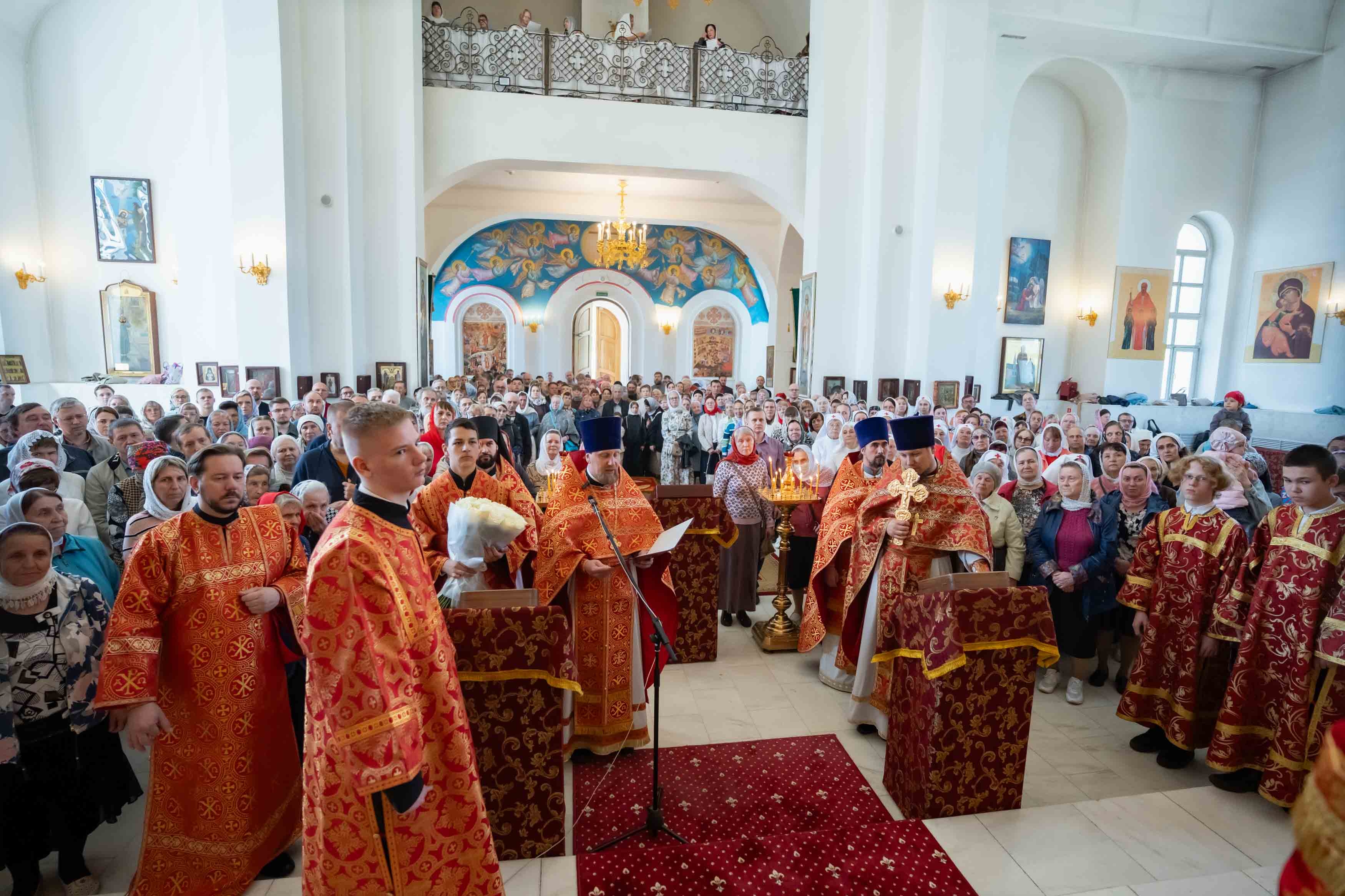 Божественная литургия Недели 5-ой по Пасхе, о самаряныне