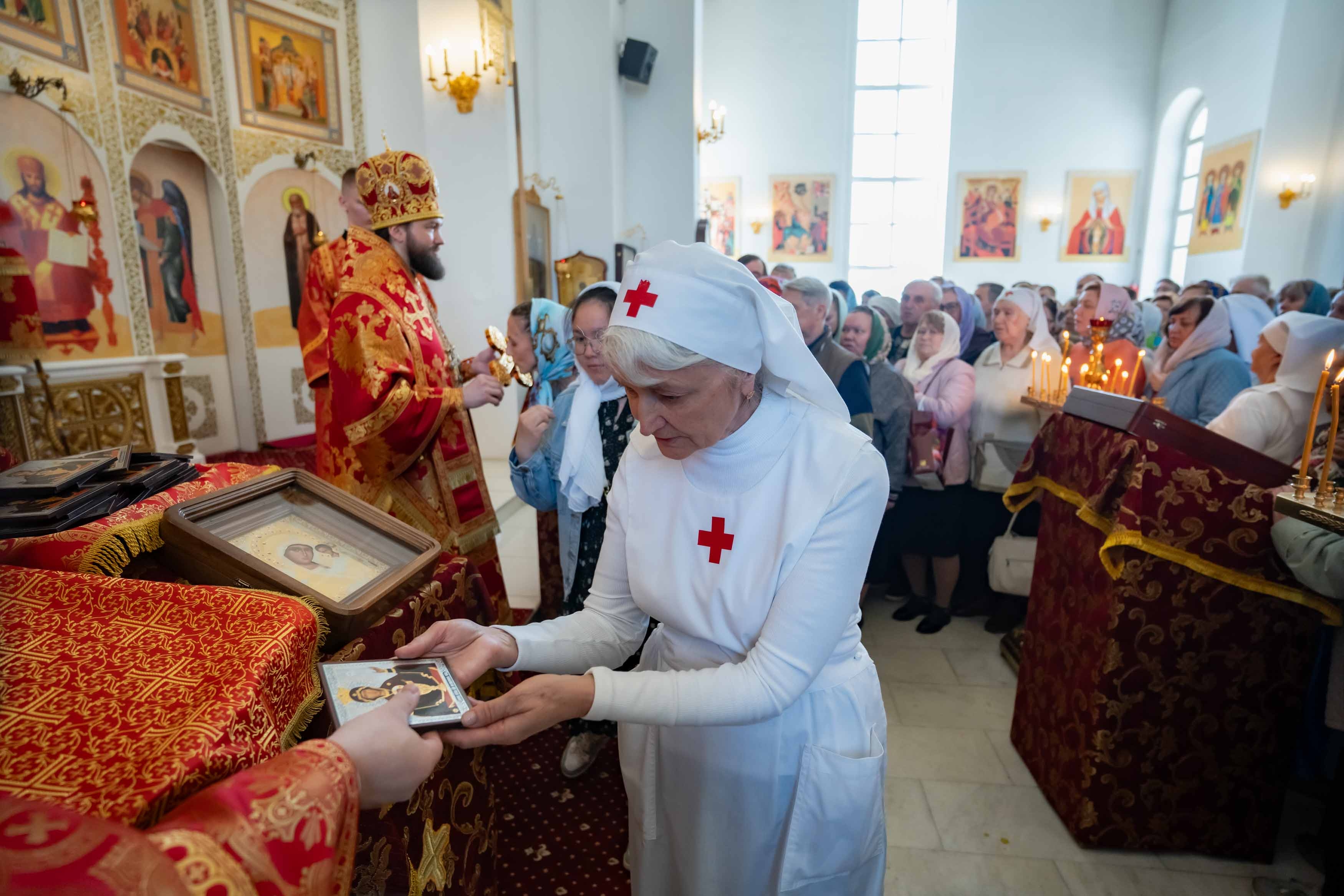 Божественная литургия Недели 5-ой по Пасхе, о самаряныне