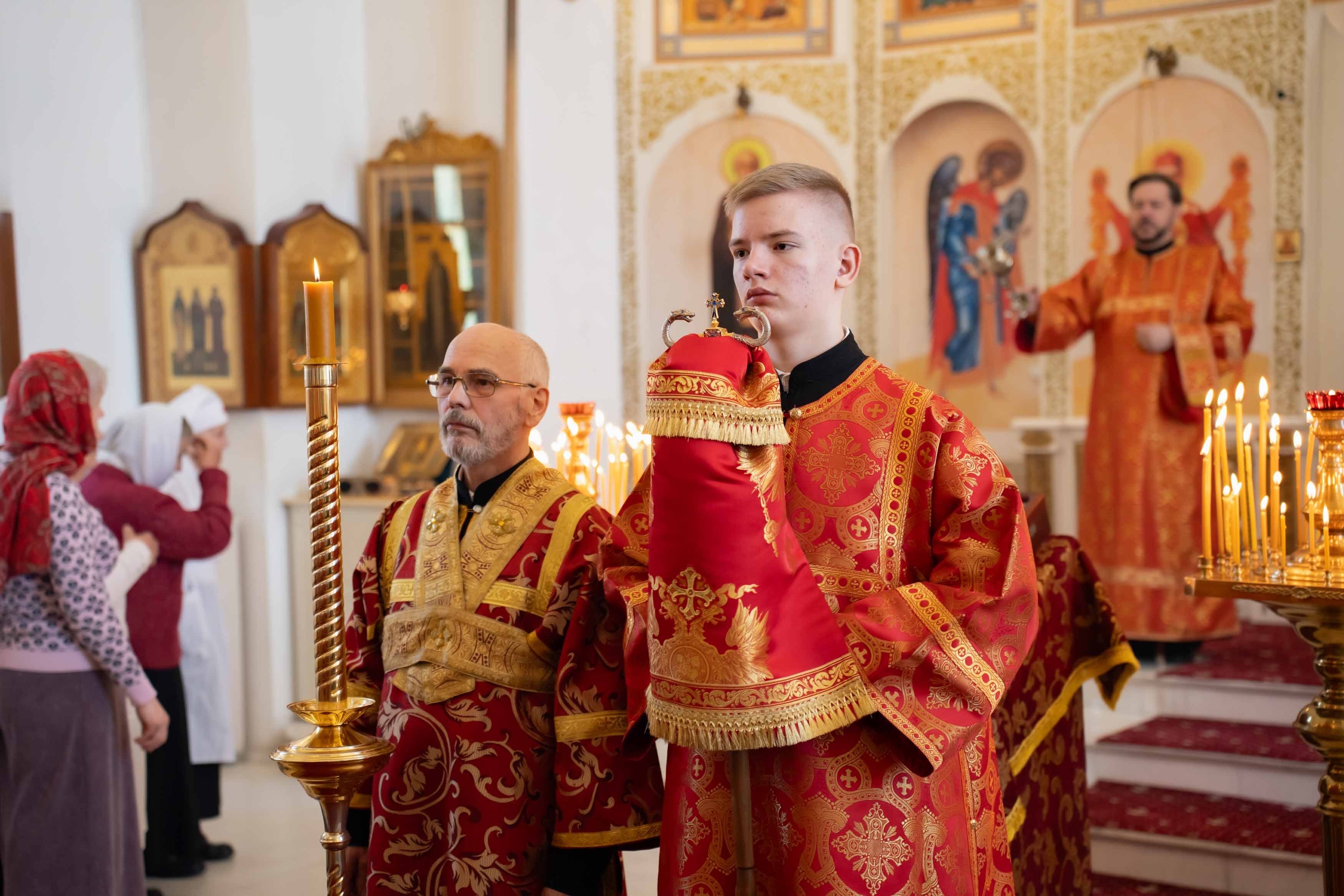 Божественная литургия Недели 5-ой по Пасхе, о самаряныне