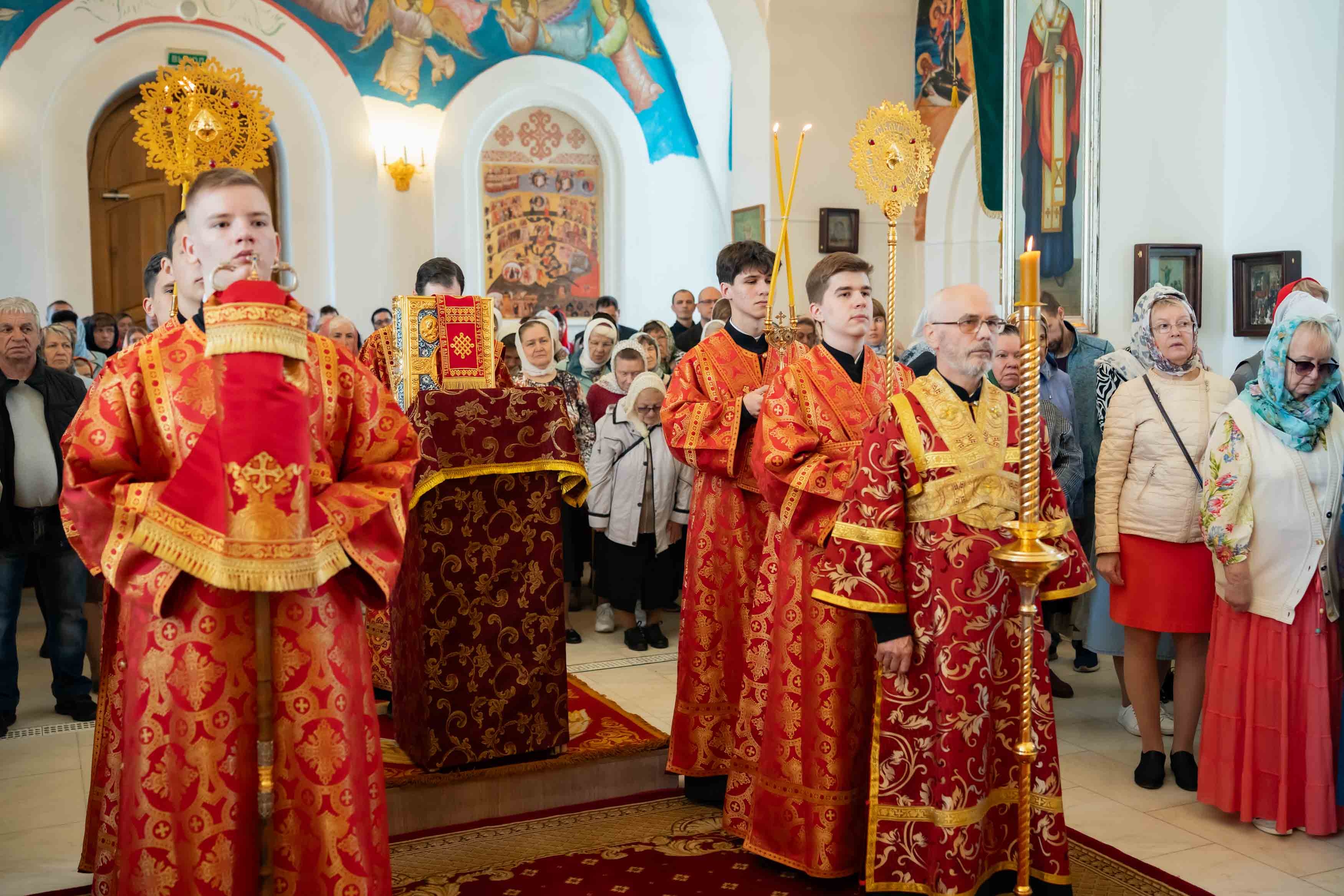 Божественная литургия Недели 5-ой по Пасхе, о самаряныне