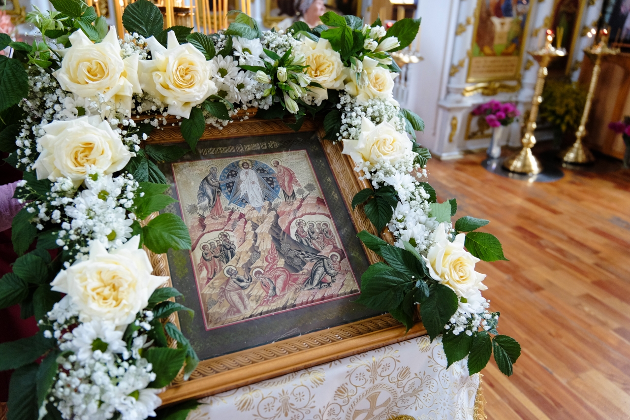 Всенощное бдение в Никольском соборном храме. Преображение Господне