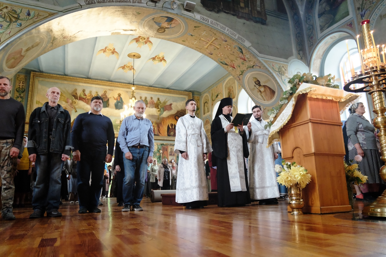 Всенощное бдение в Никольском соборном храме. Преображение Господне