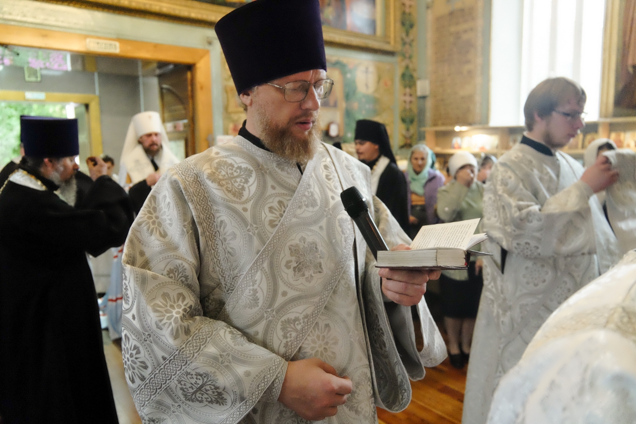 Всенощное бдение в Никольском соборном храме. Преображение Господне