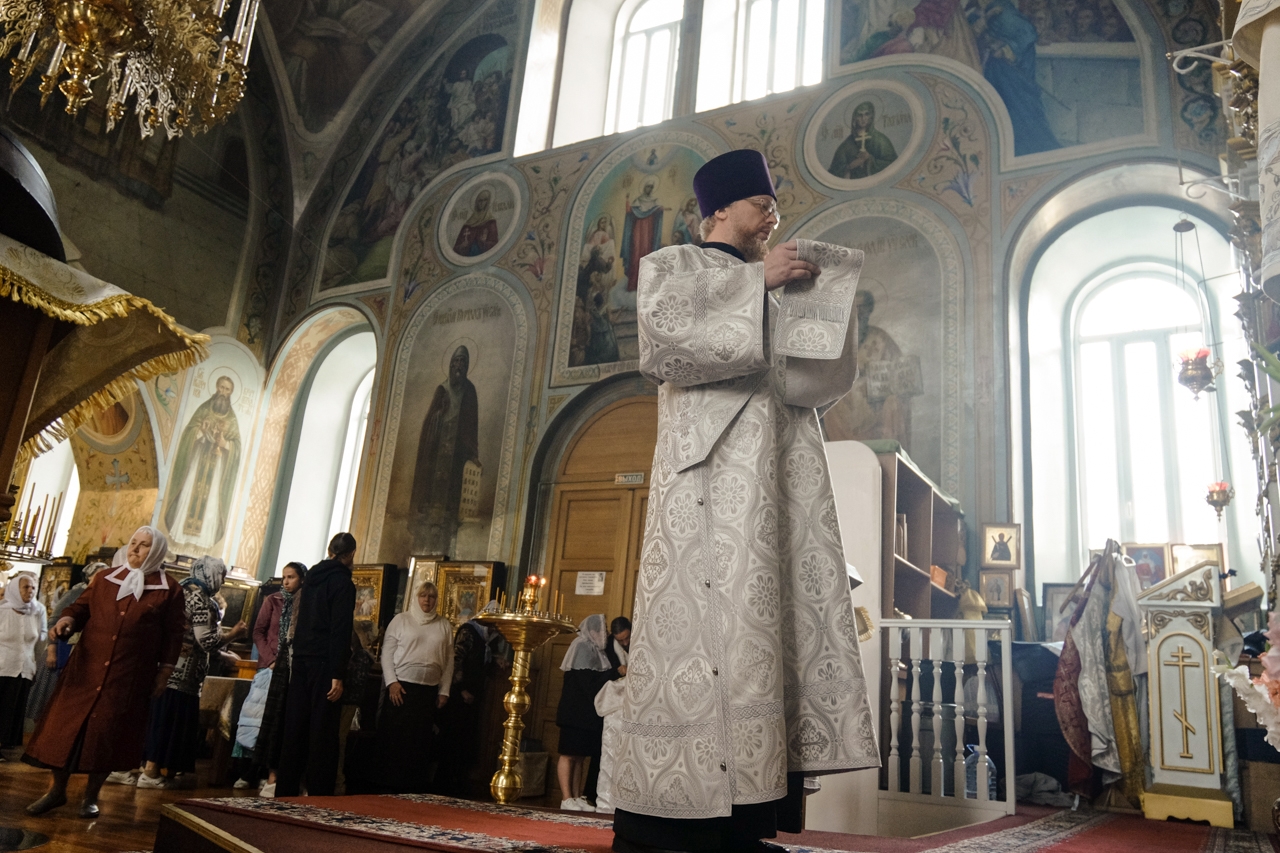 Всенощное бдение в Никольском соборном храме. Преображение Господне