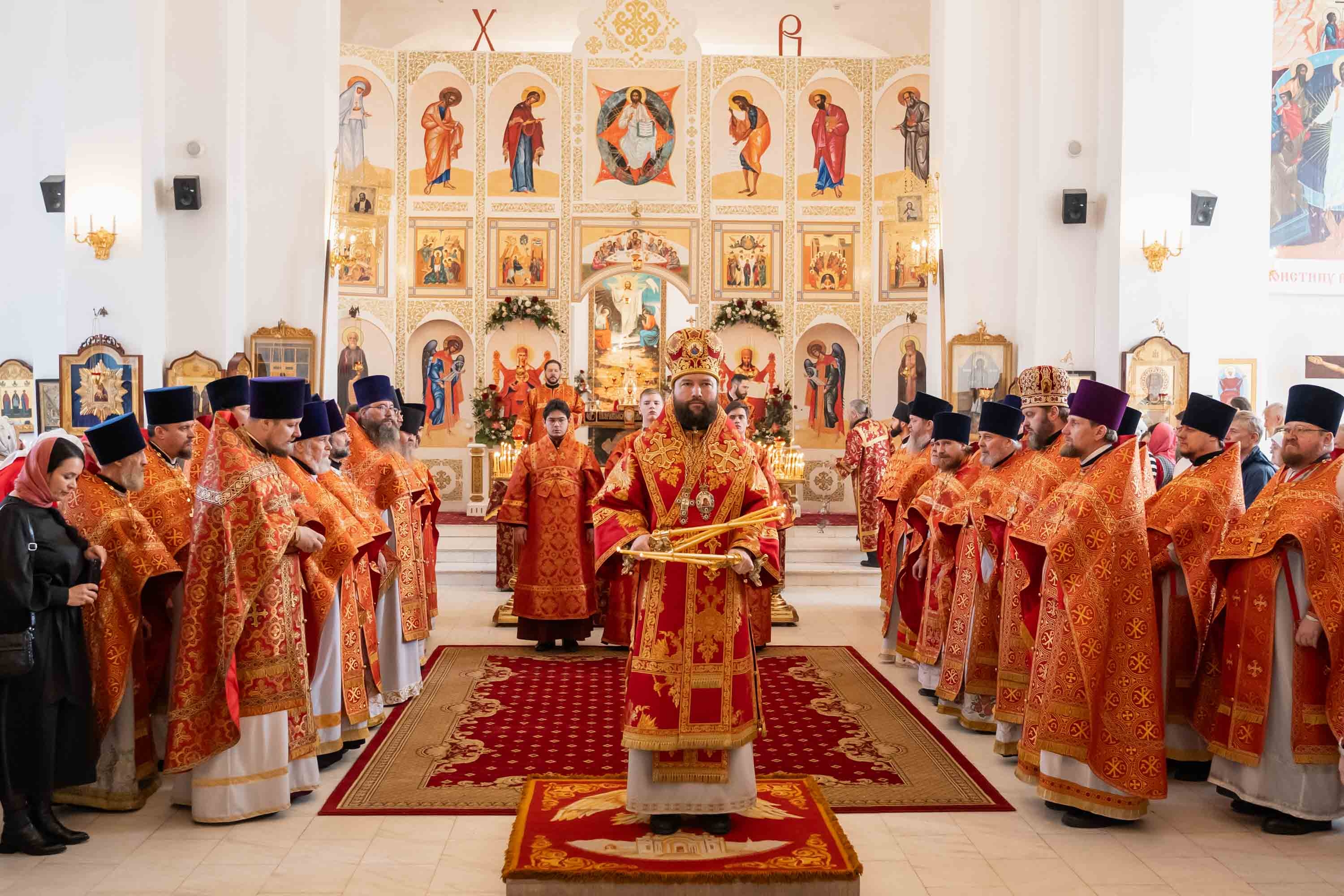 Божественная литургия Вторника Светлой седмицы. Общеепархиальное богослужение