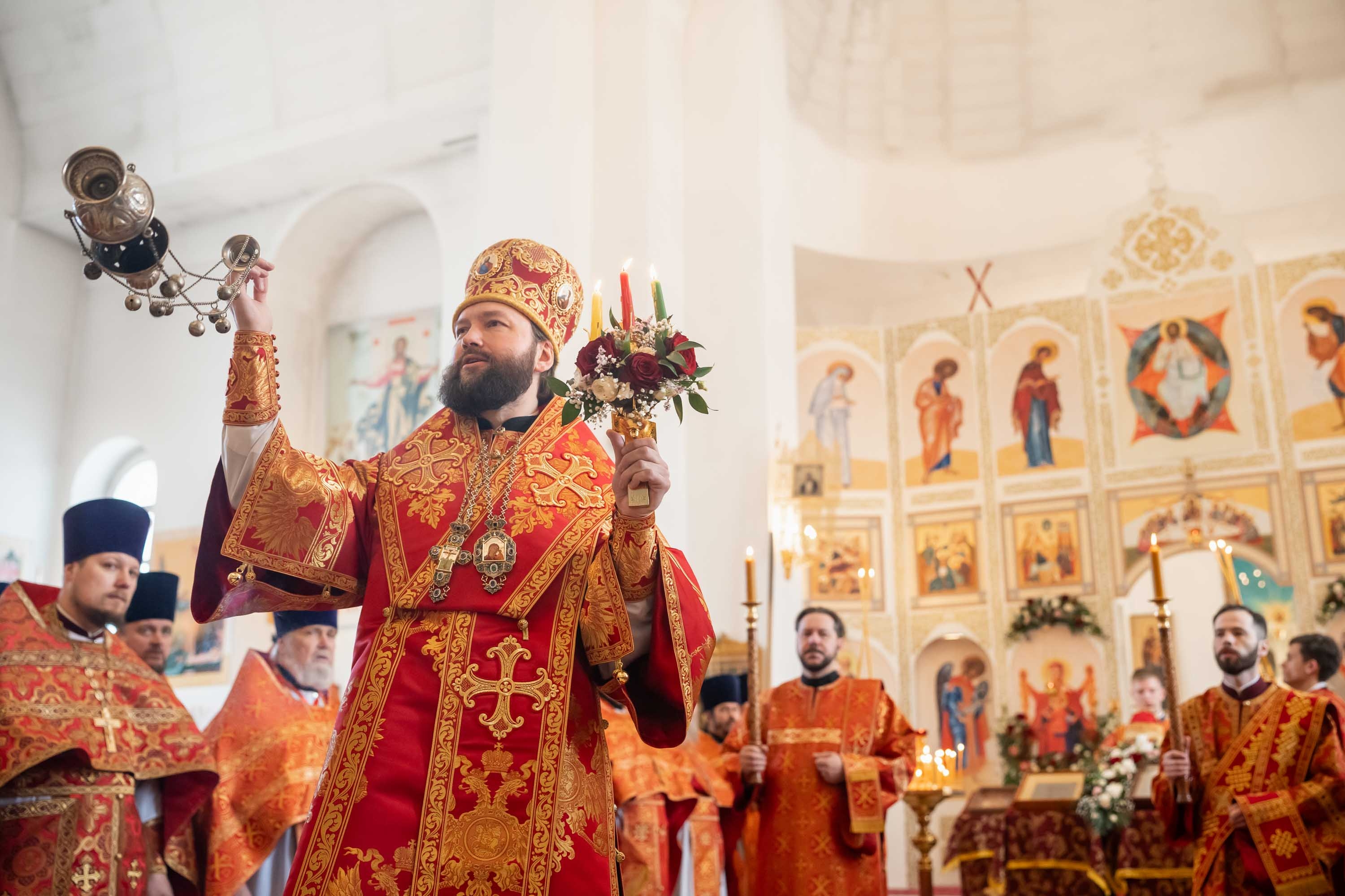 Божественная литургия Вторника Светлой седмицы. Общеепархиальное богослужение