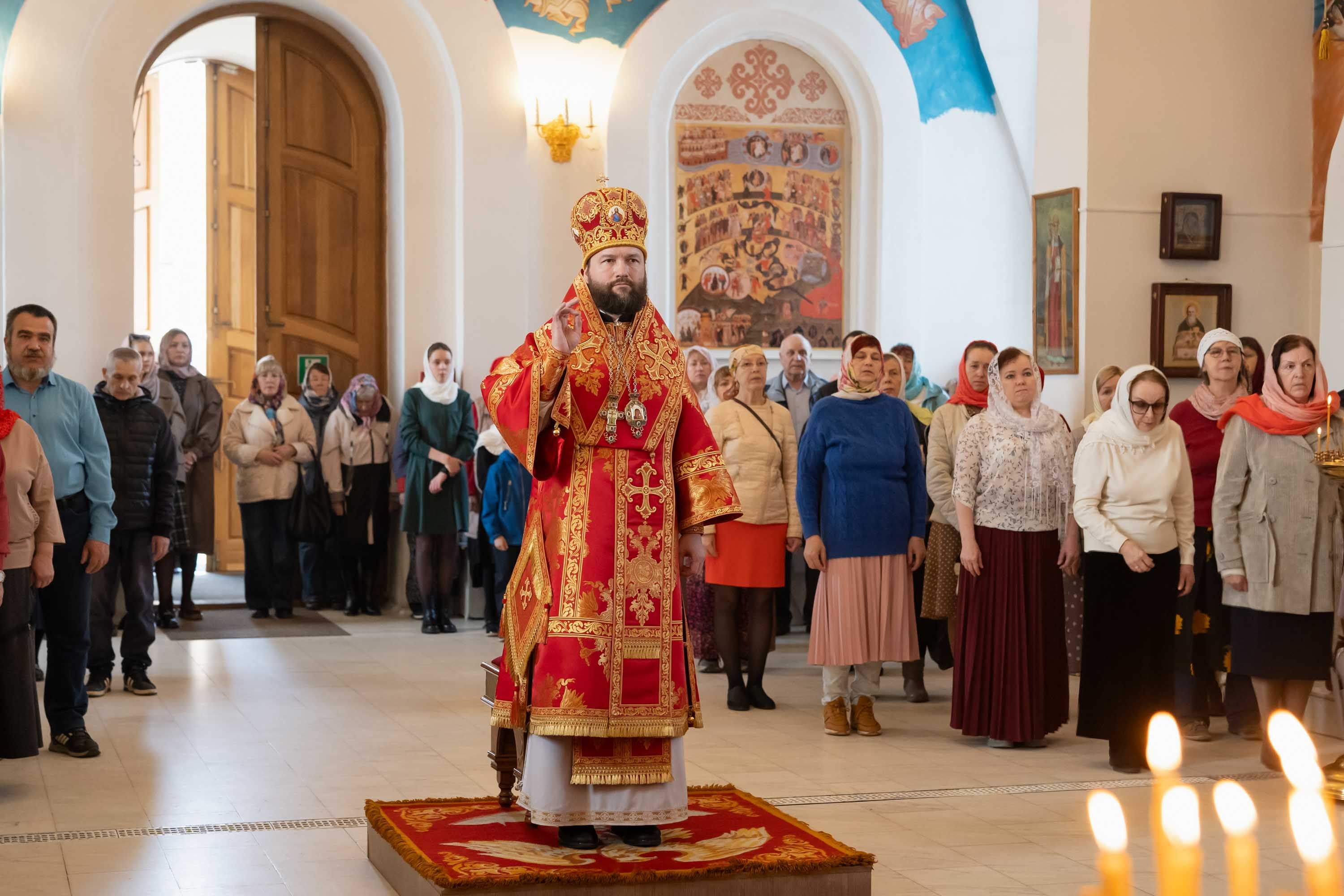 Божественная литургия Вторника Светлой седмицы. Общеепархиальное богослужение