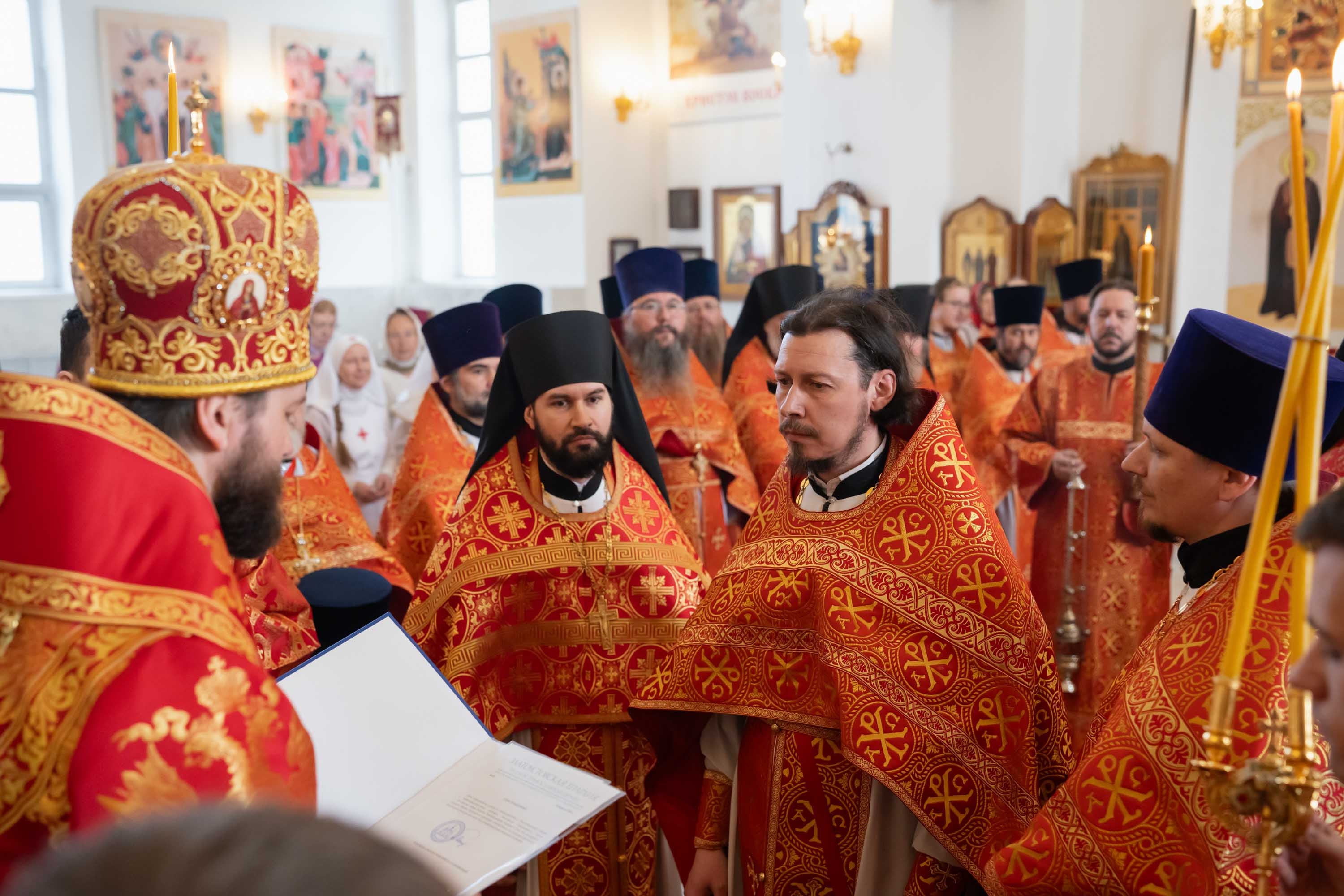 Божественная литургия Вторника Светлой седмицы. Общеепархиальное богослужение