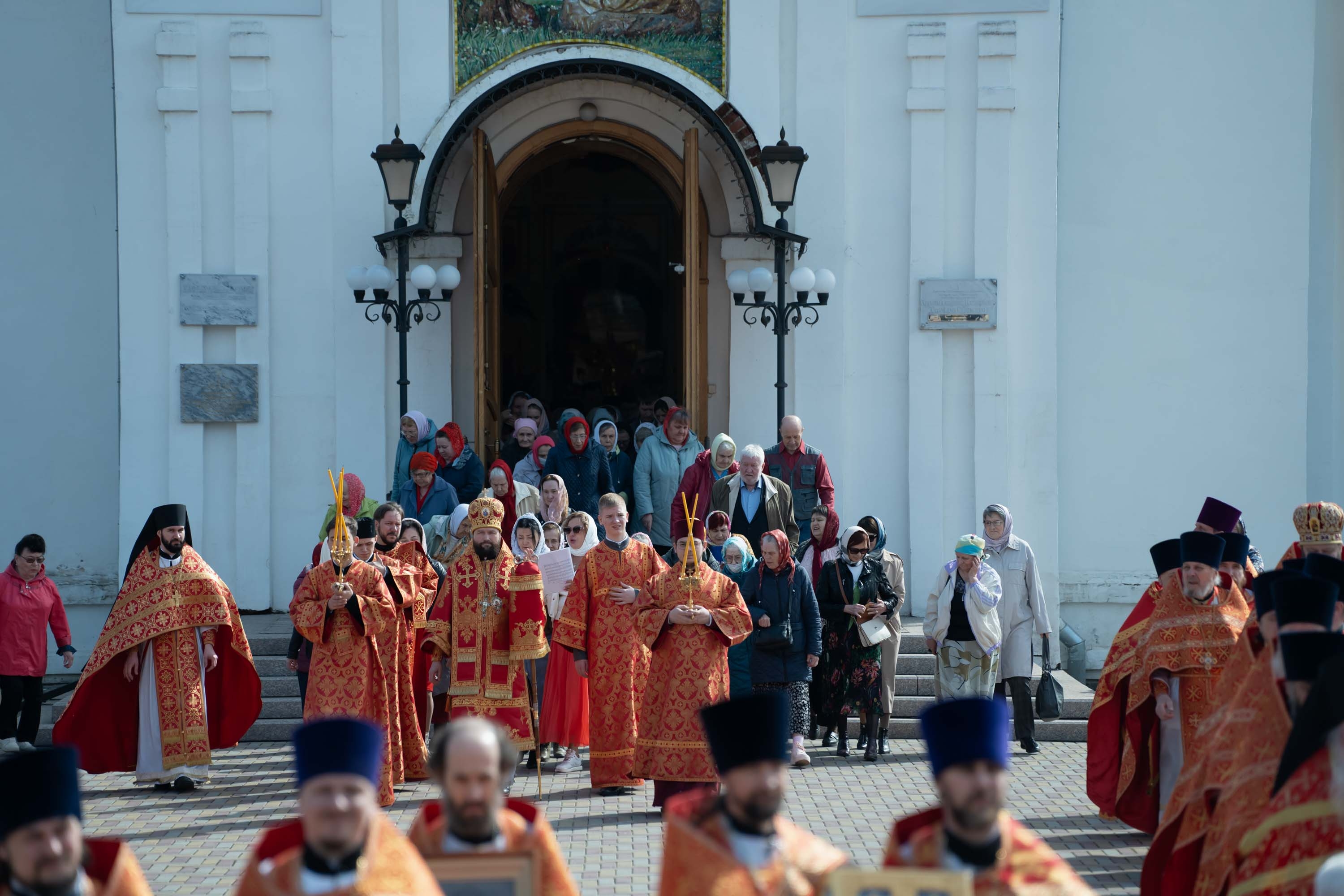 Божественная литургия Вторника Светлой седмицы. Общеепархиальное богослужение