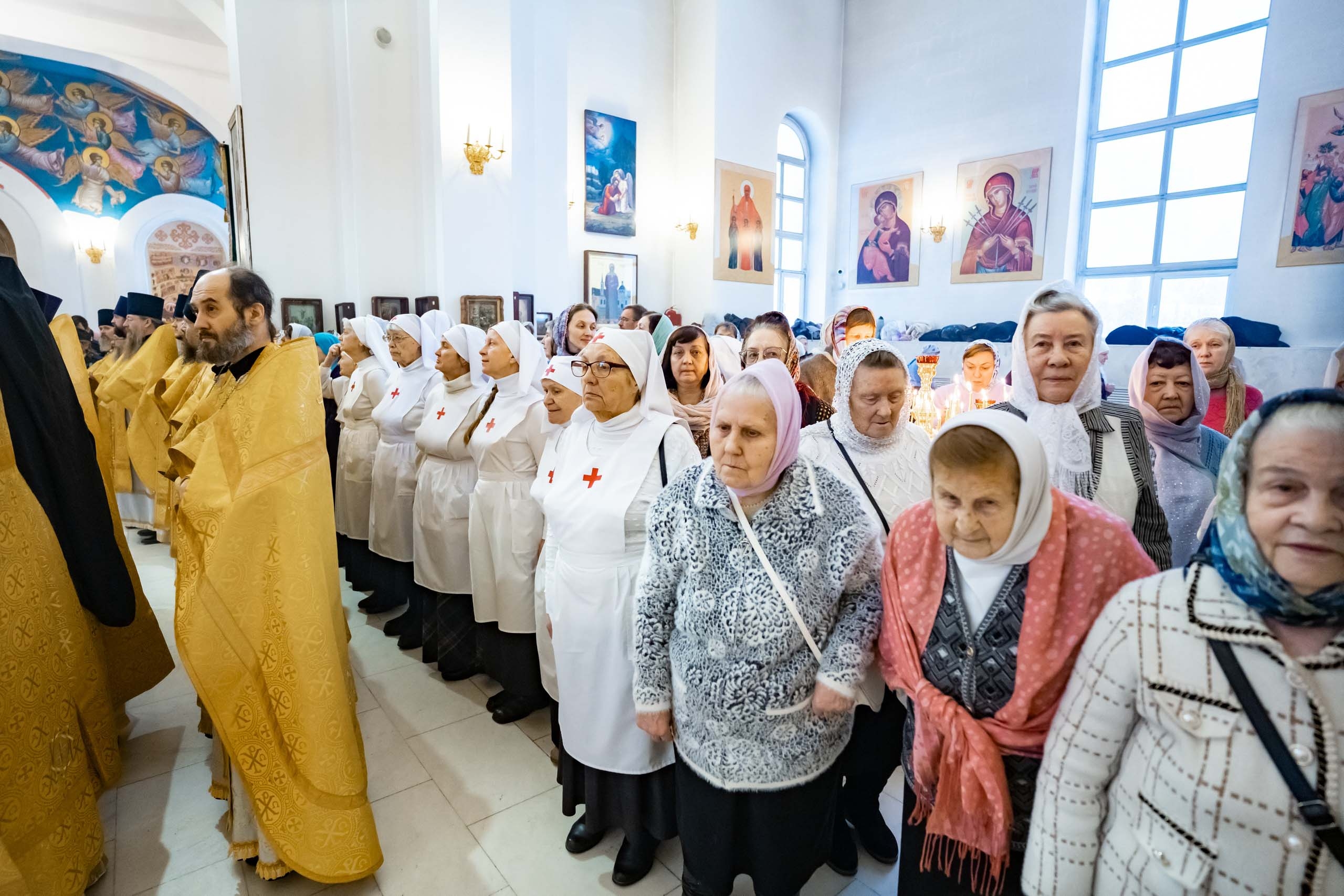Соборная Божественная литургия. Встреча Правящего епископа Златоустовского и Саткинского Серафима