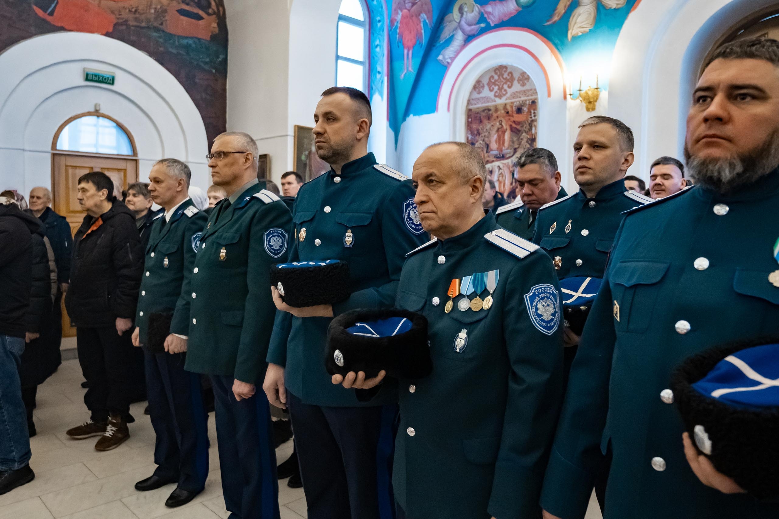 Соборная Божественная литургия. Встреча Правящего епископа Златоустовского и Саткинского Серафима