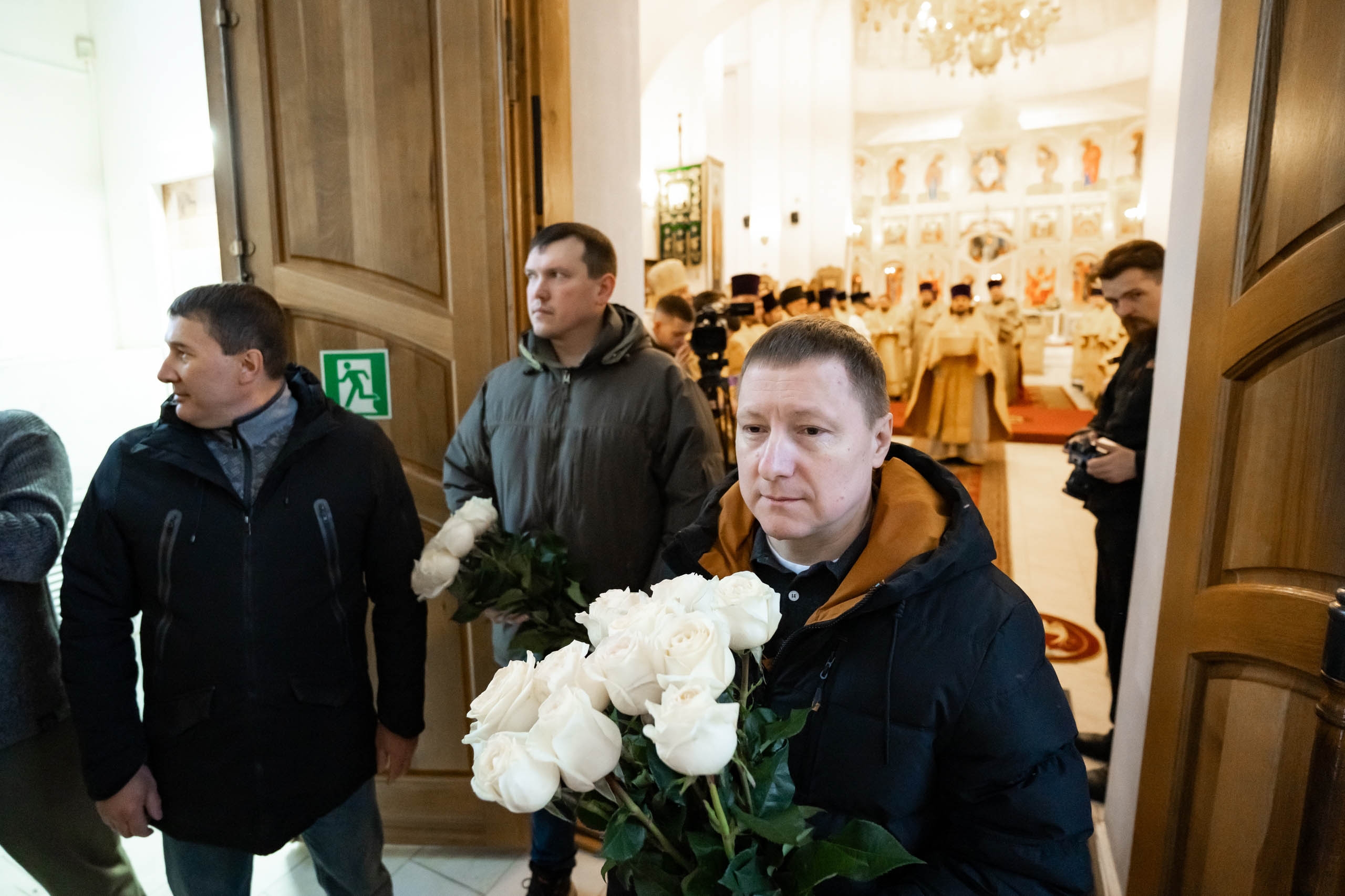 Соборная Божественная литургия. Встреча Правящего епископа Златоустовского и Саткинского Серафима