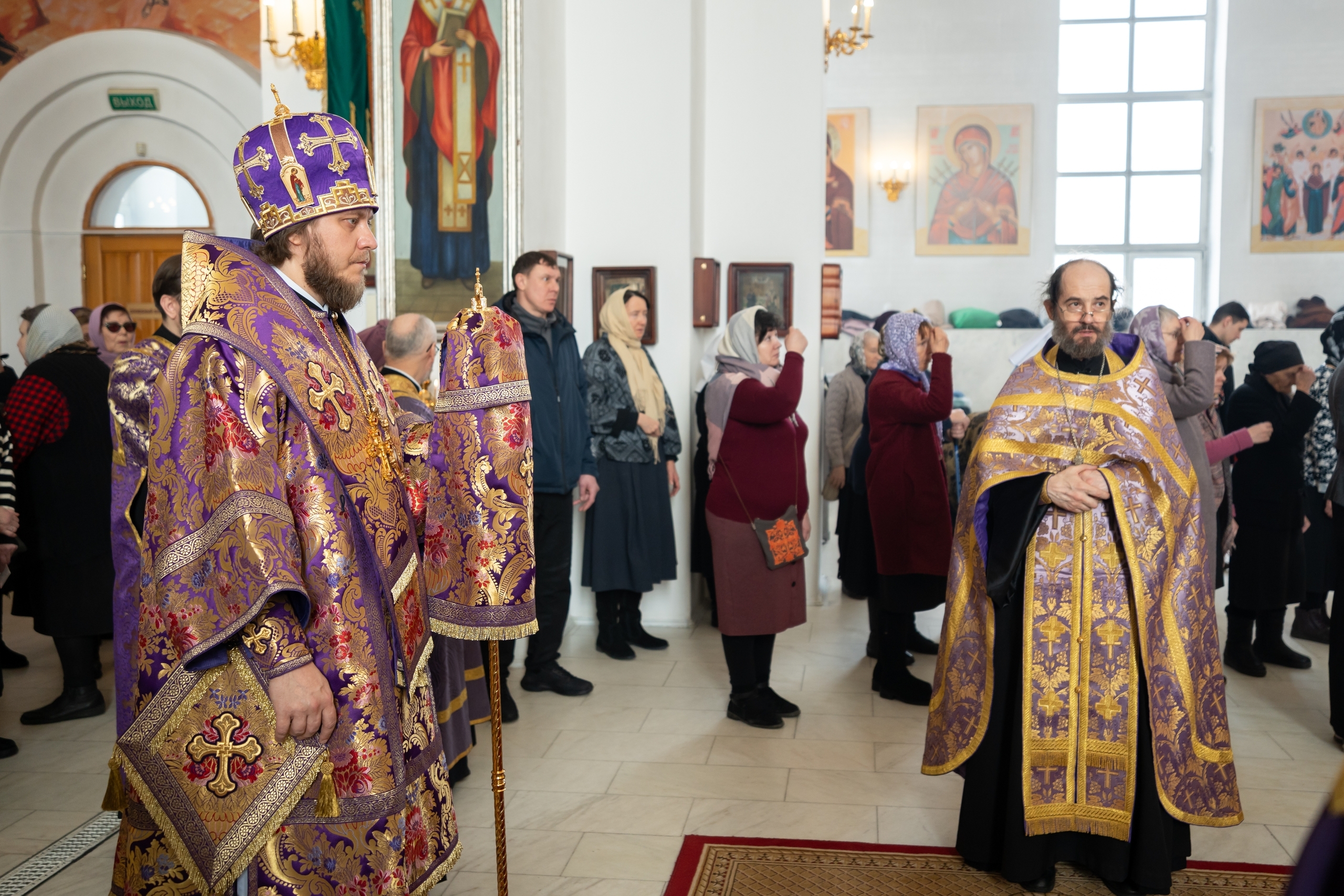 Торжество Православия в Серафимовском кафедральном соборе