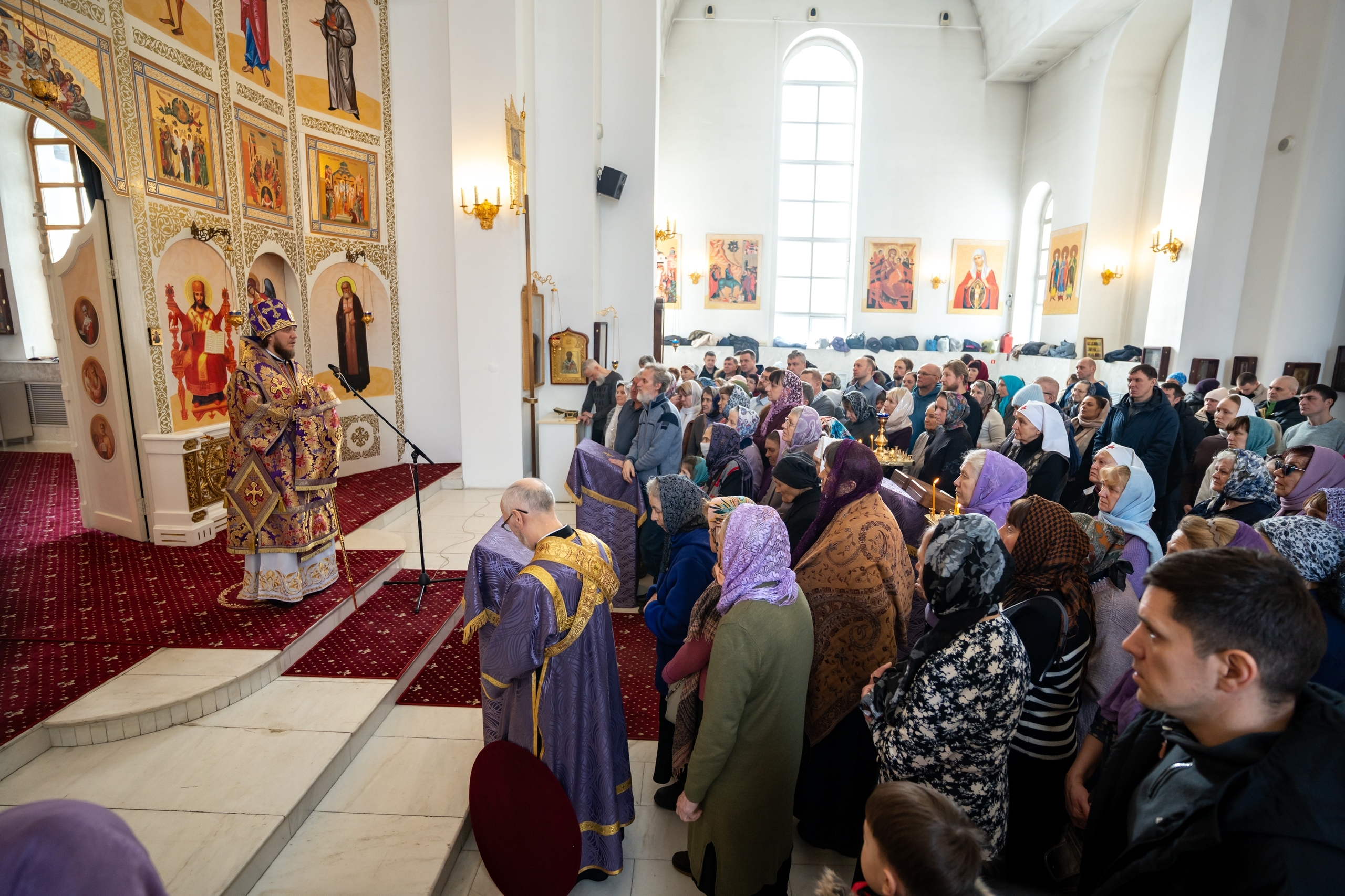 Торжество Православия в Серафимовском кафедральном соборе