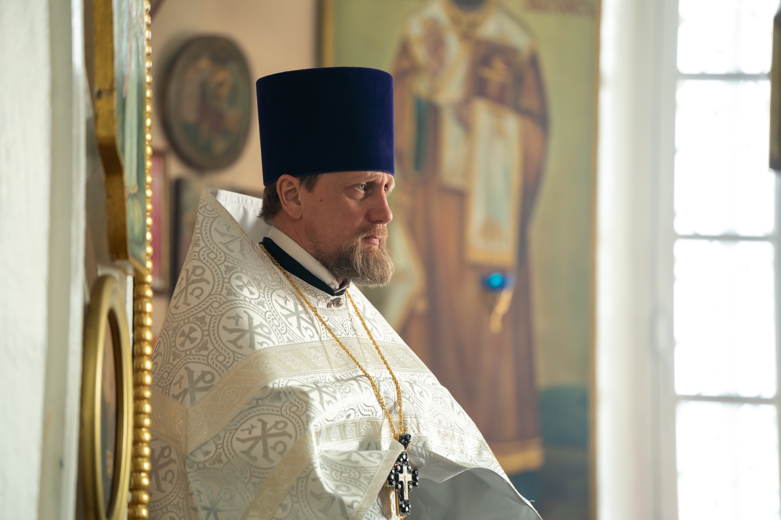 Литургия в Казанском храме г. Куса