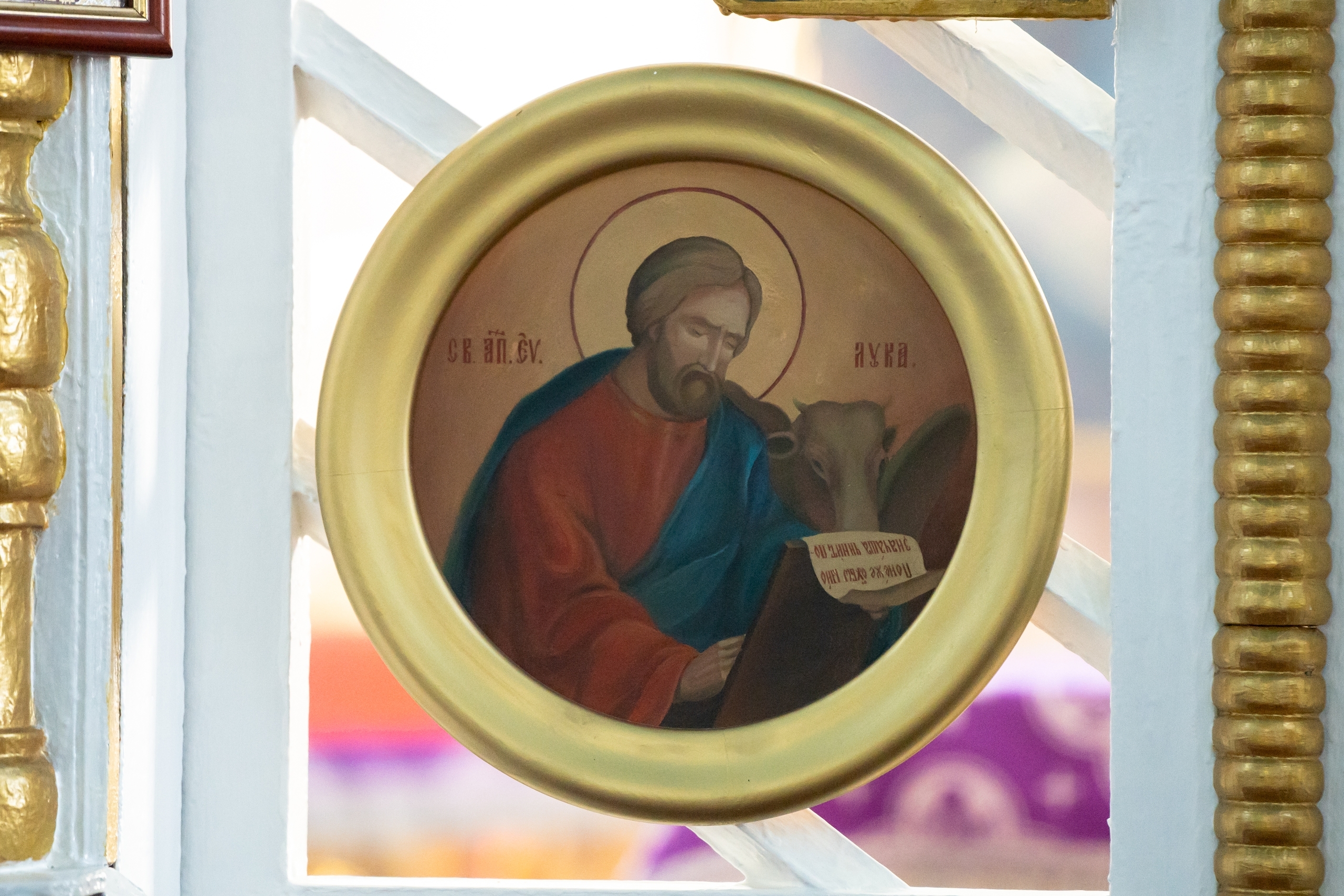 Литургия в Казанском храме г. Куса