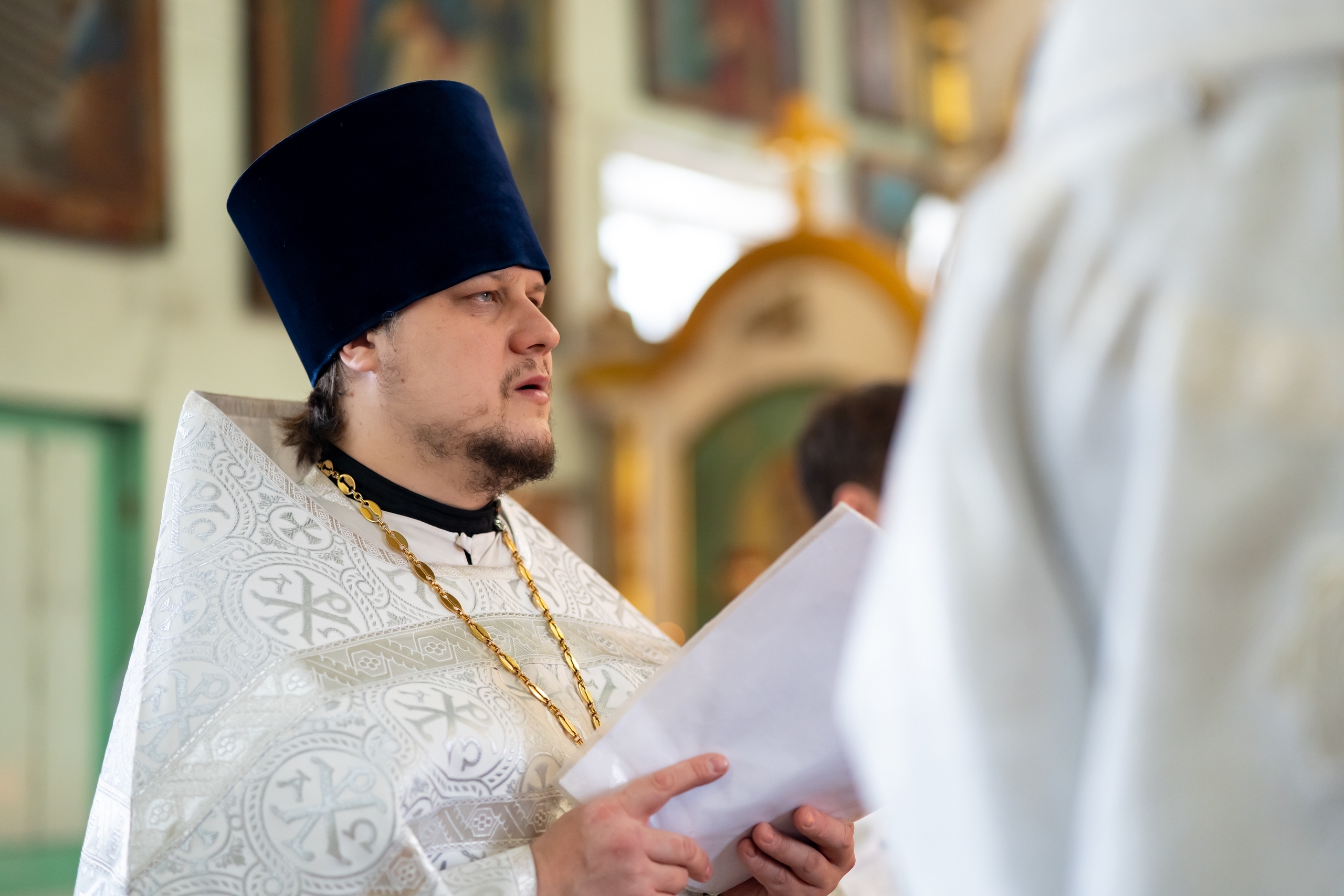 Литургия в Троицком храме г. Златоуст