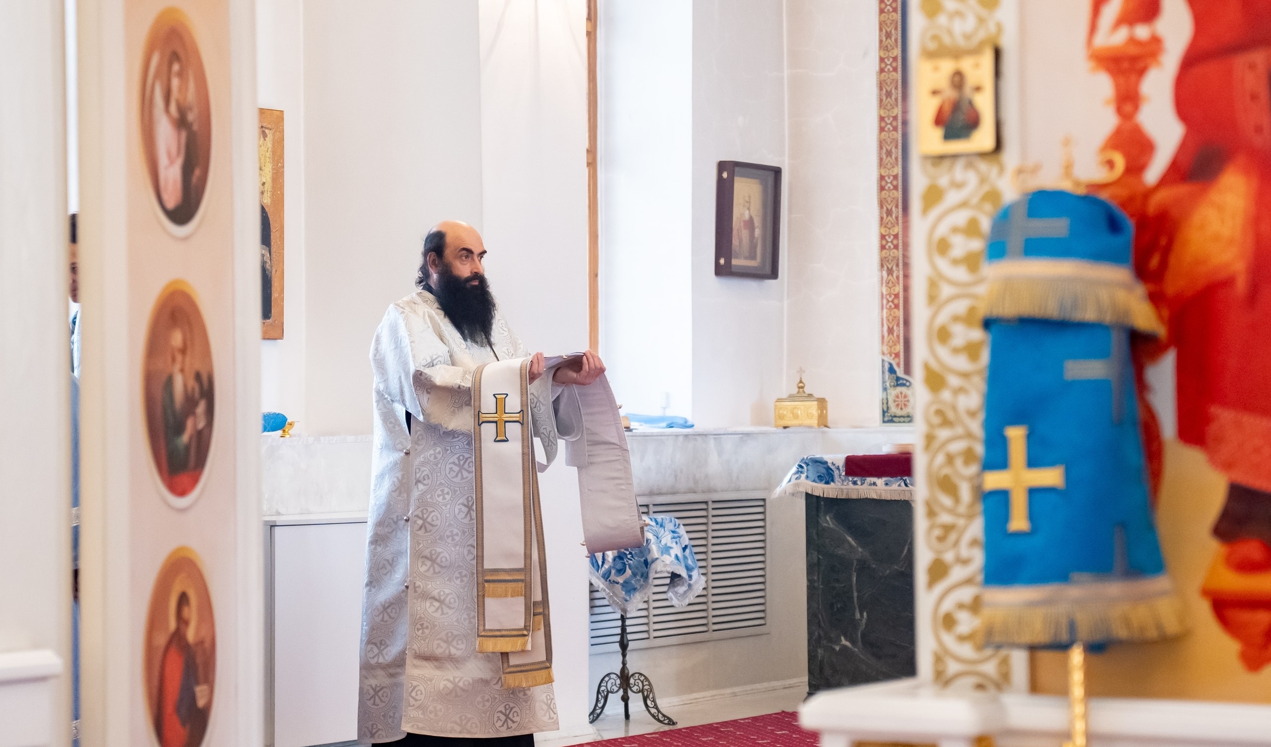 Литургия в Субботу Акафиста. Пресвитерская хиротония иеродиакона Флавиана (Горбаткова)