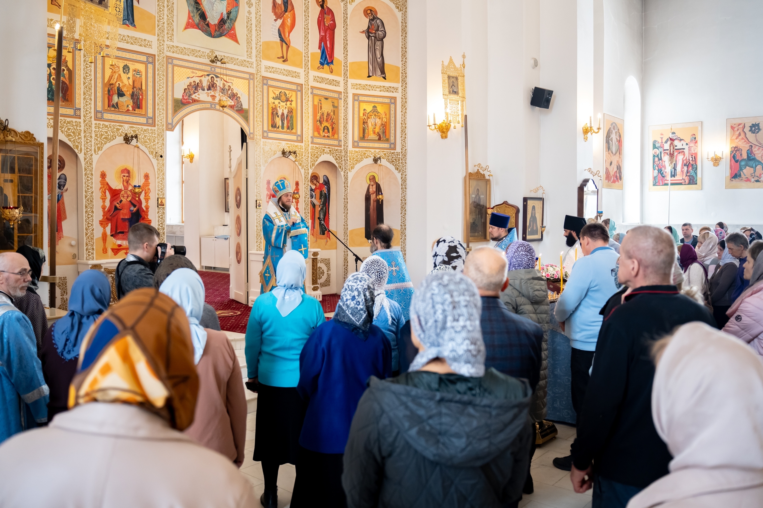 Литургия в Субботу Акафиста. Пресвитерская хиротония иеродиакона Флавиана (Горбаткова)