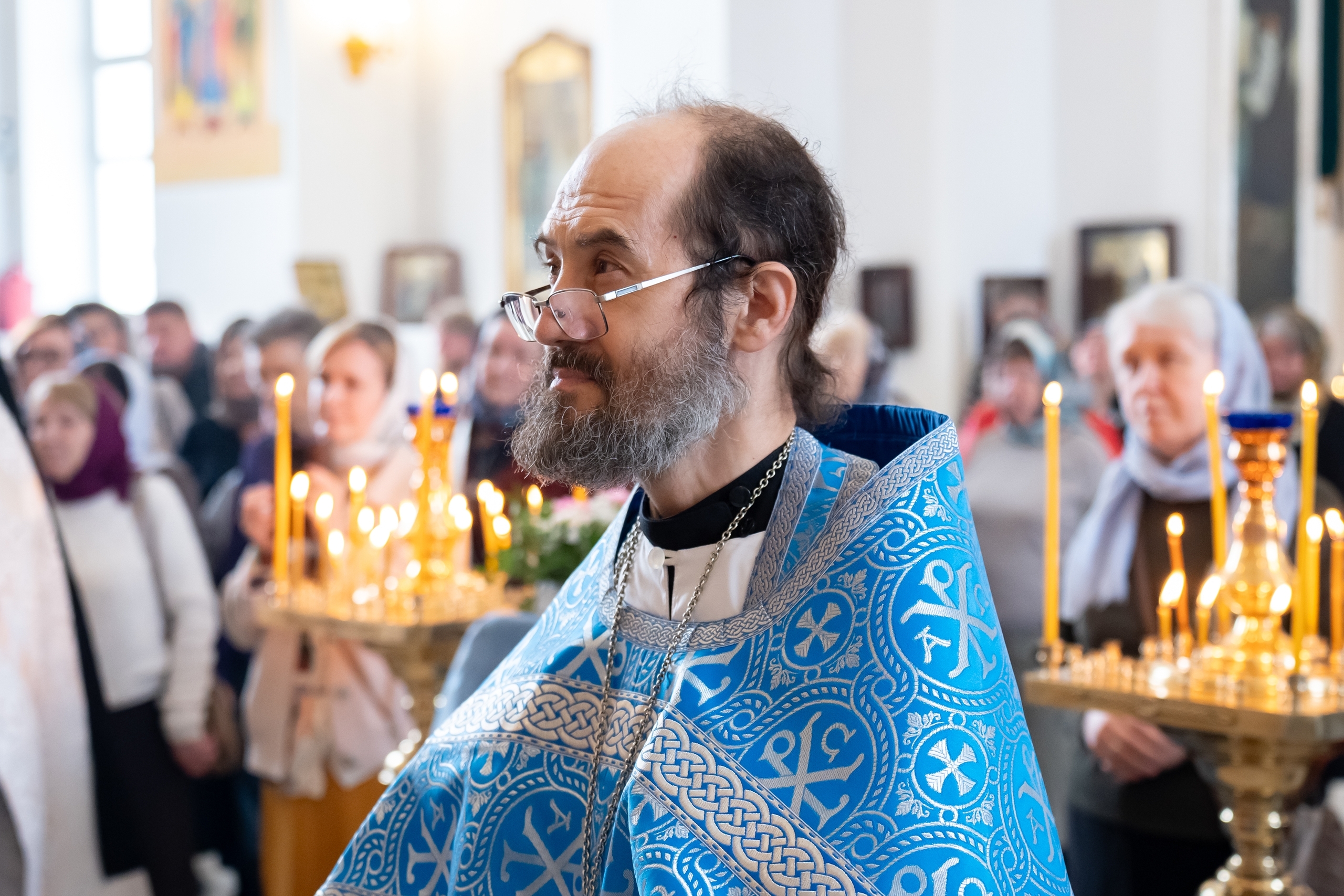 Литургия в Субботу Акафиста. Пресвитерская хиротония иеродиакона Флавиана (Горбаткова)
