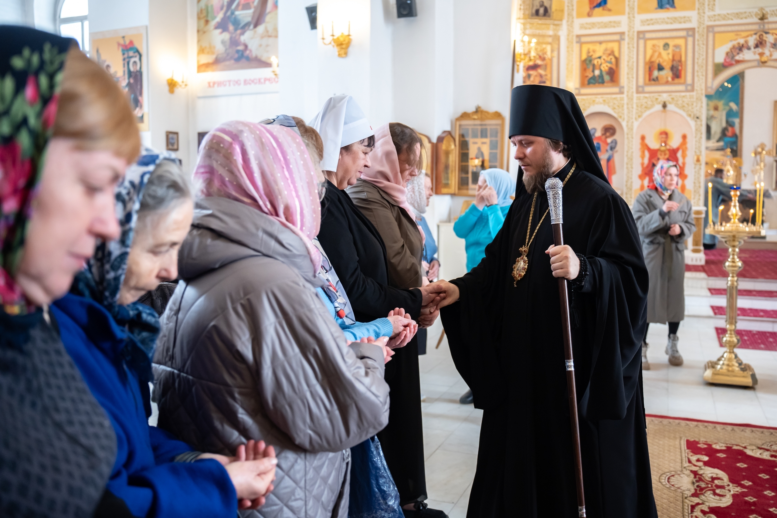 Литургия в Субботу Акафиста. Пресвитерская хиротония иеродиакона Флавиана (Горбаткова)
