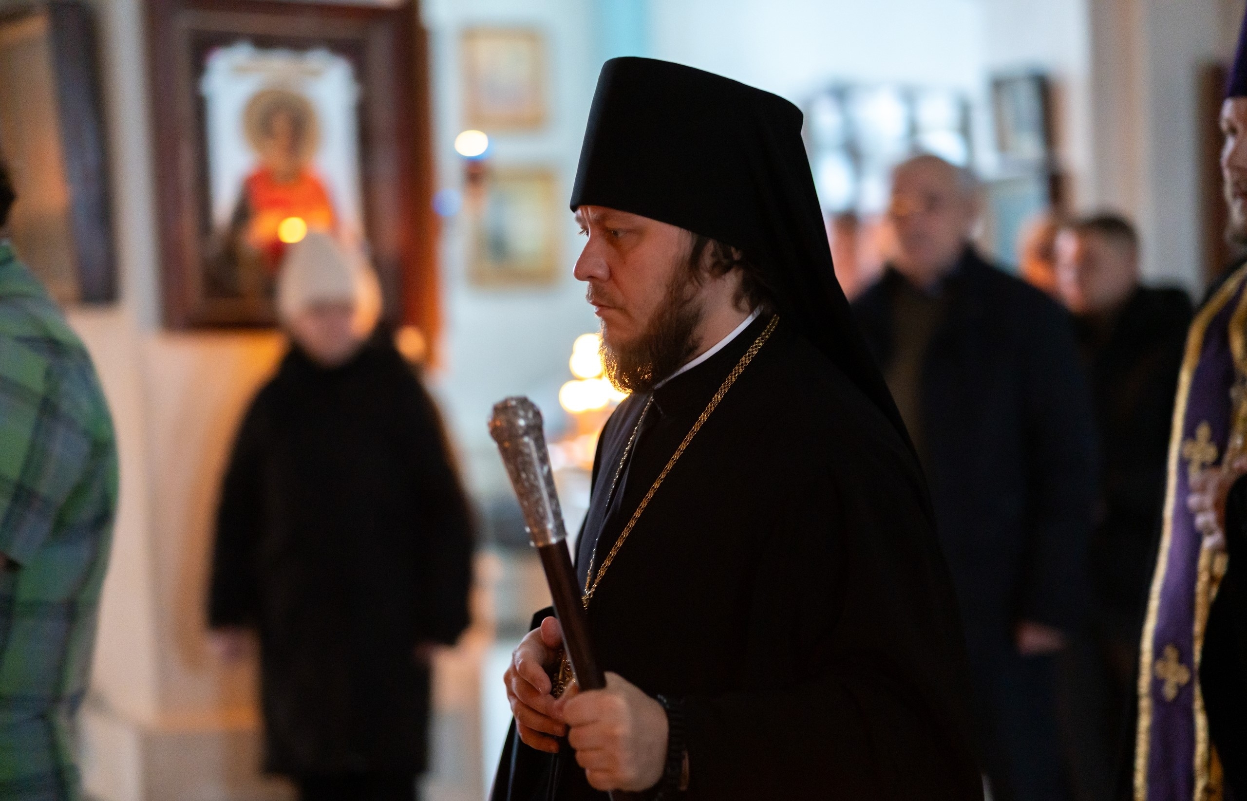 Литургия Преждеосвященных Даров в Серафимовском кафедральном соборе