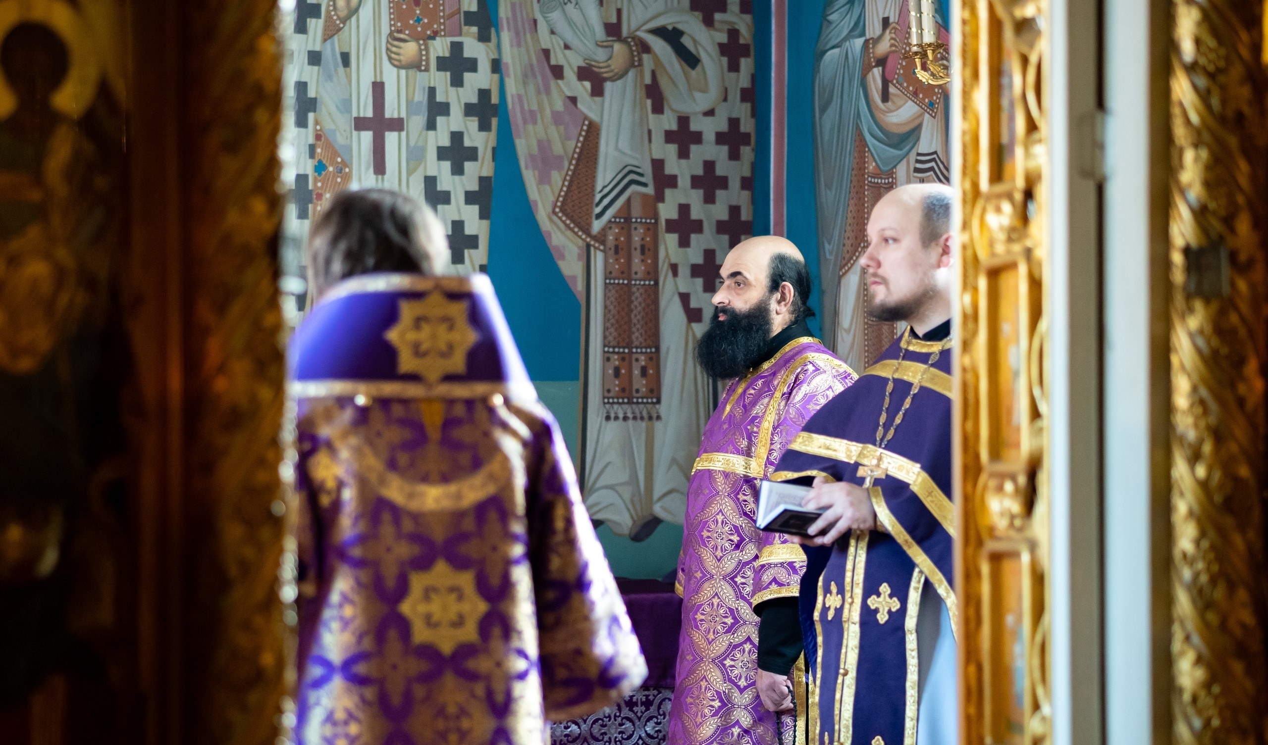 Литургия Преждеосвященных Даров в Серафимовском кафедральном соборе