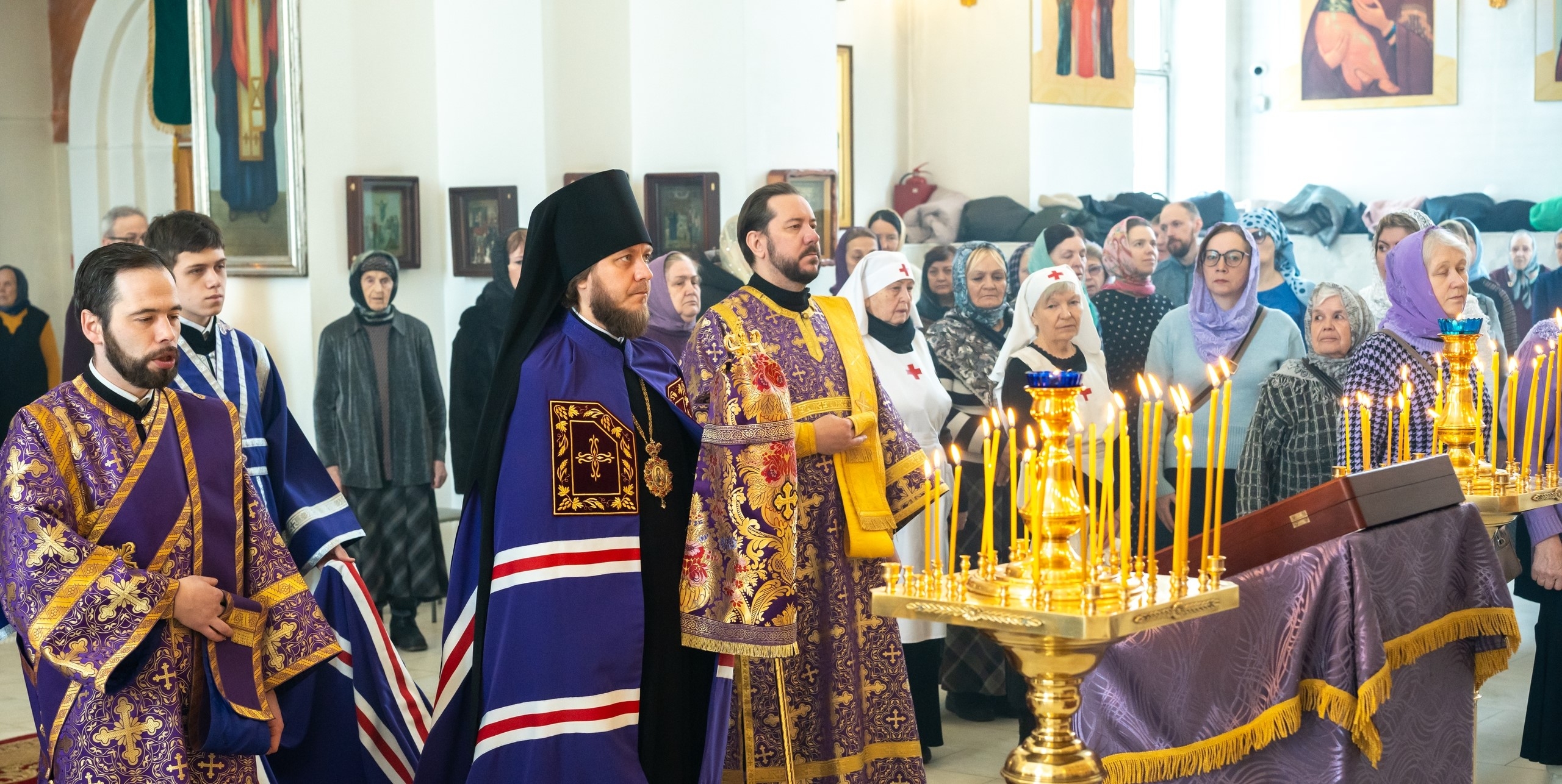 Божественная литургия и хиротония во иеродиакона монаха Флавиана (Горбаткова)