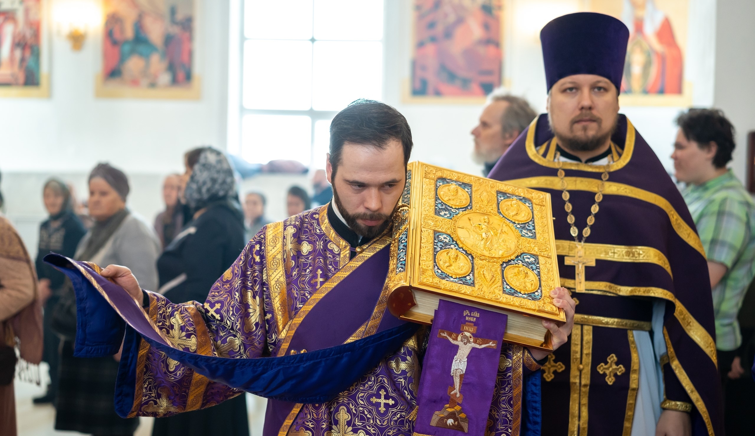 Божественная литургия и хиротония во иеродиакона монаха Флавиана (Горбаткова)