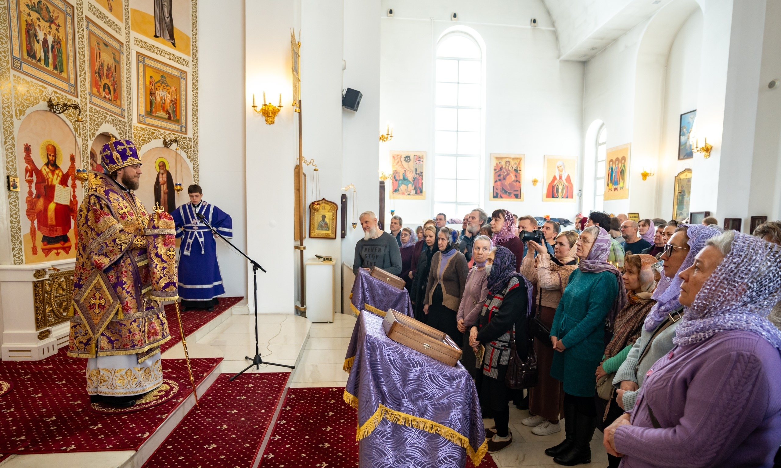 Божественная литургия и хиротония во иеродиакона монаха Флавиана (Горбаткова)