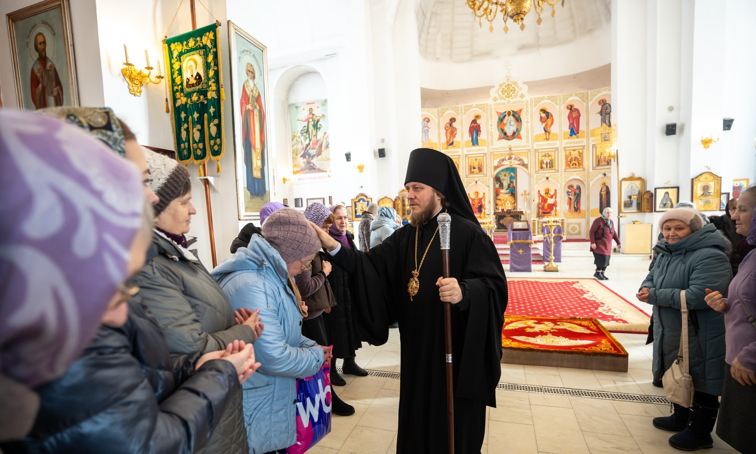 Божественная литургия и хиротония во иеродиакона монаха Флавиана (Горбаткова)
