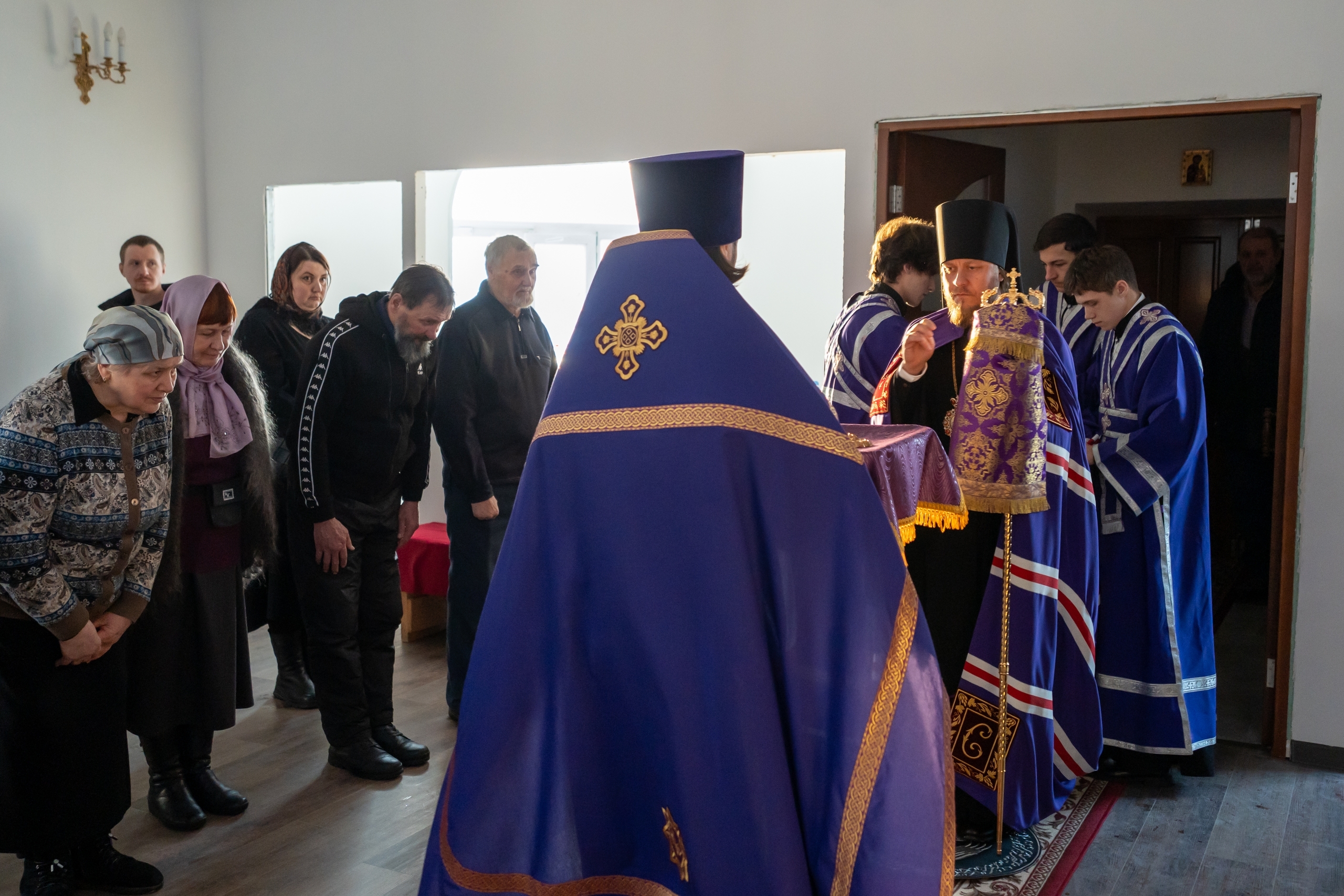 Литургия Преждеосвященных Даров на Архиерейском подворье Казанского храма г. Златоуст