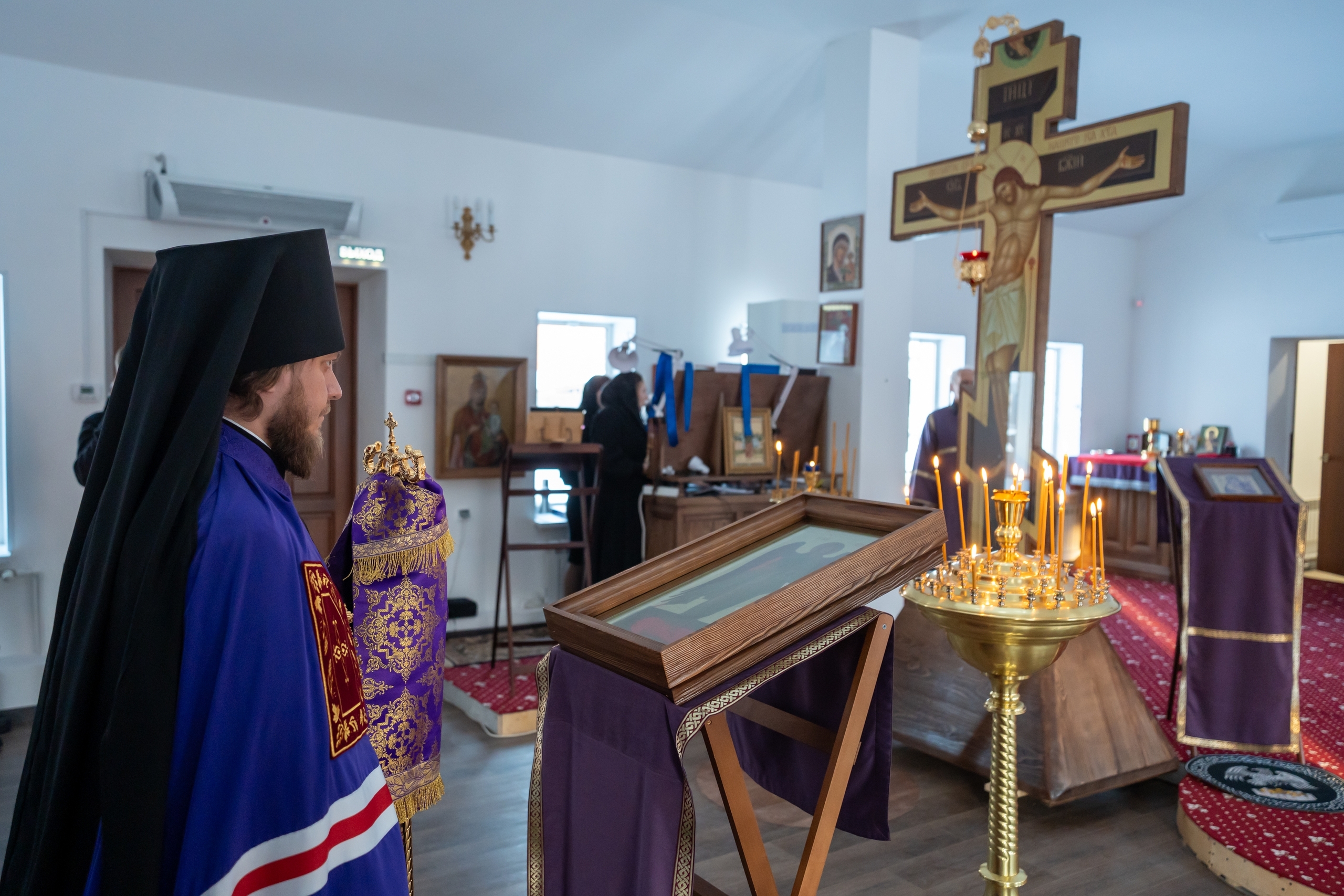 Литургия Преждеосвященных Даров на Архиерейском подворье Казанского храма г. Златоуст