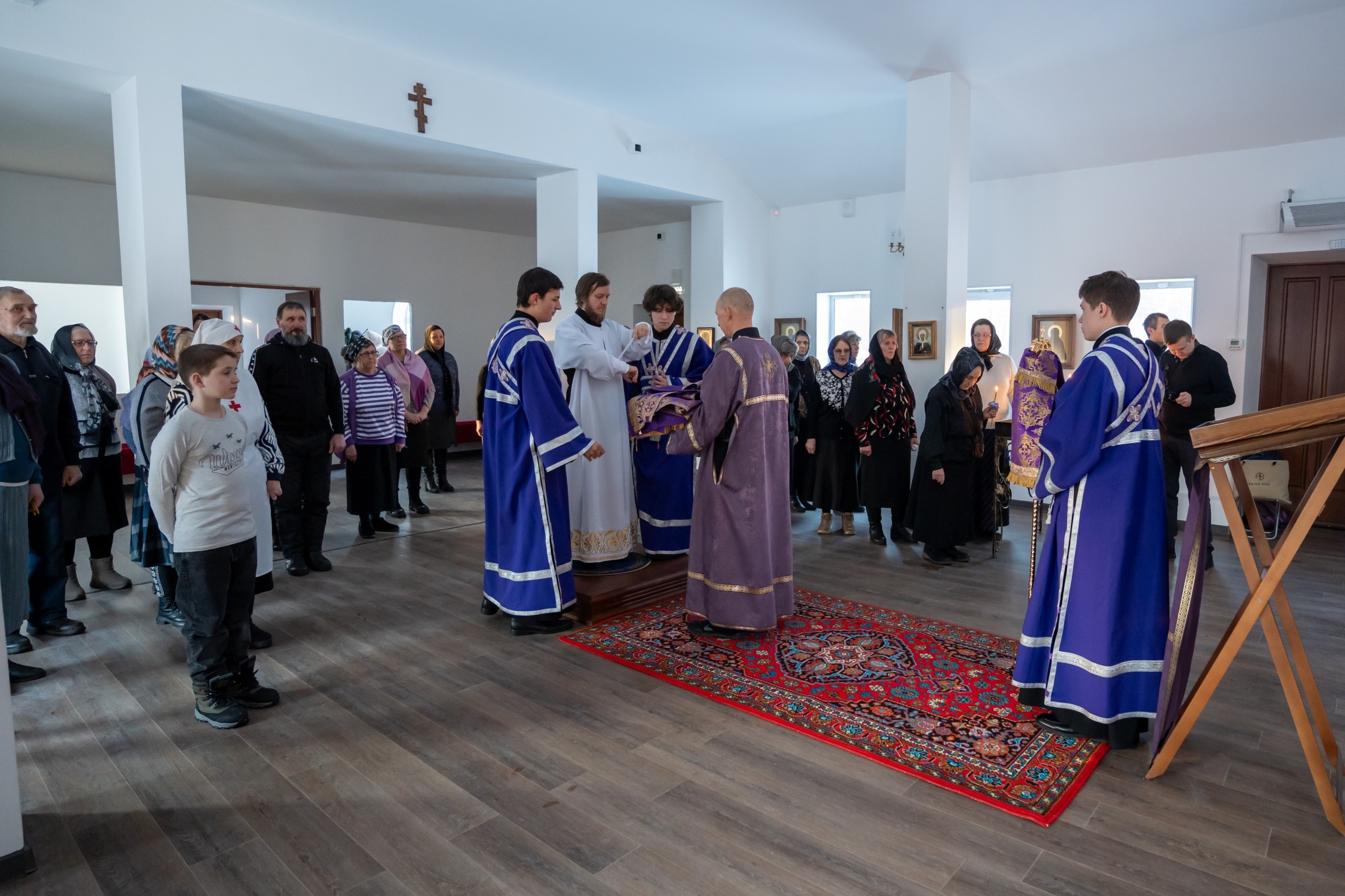 Литургия Преждеосвященных Даров на Архиерейском подворье Казанского храма г. Златоуст