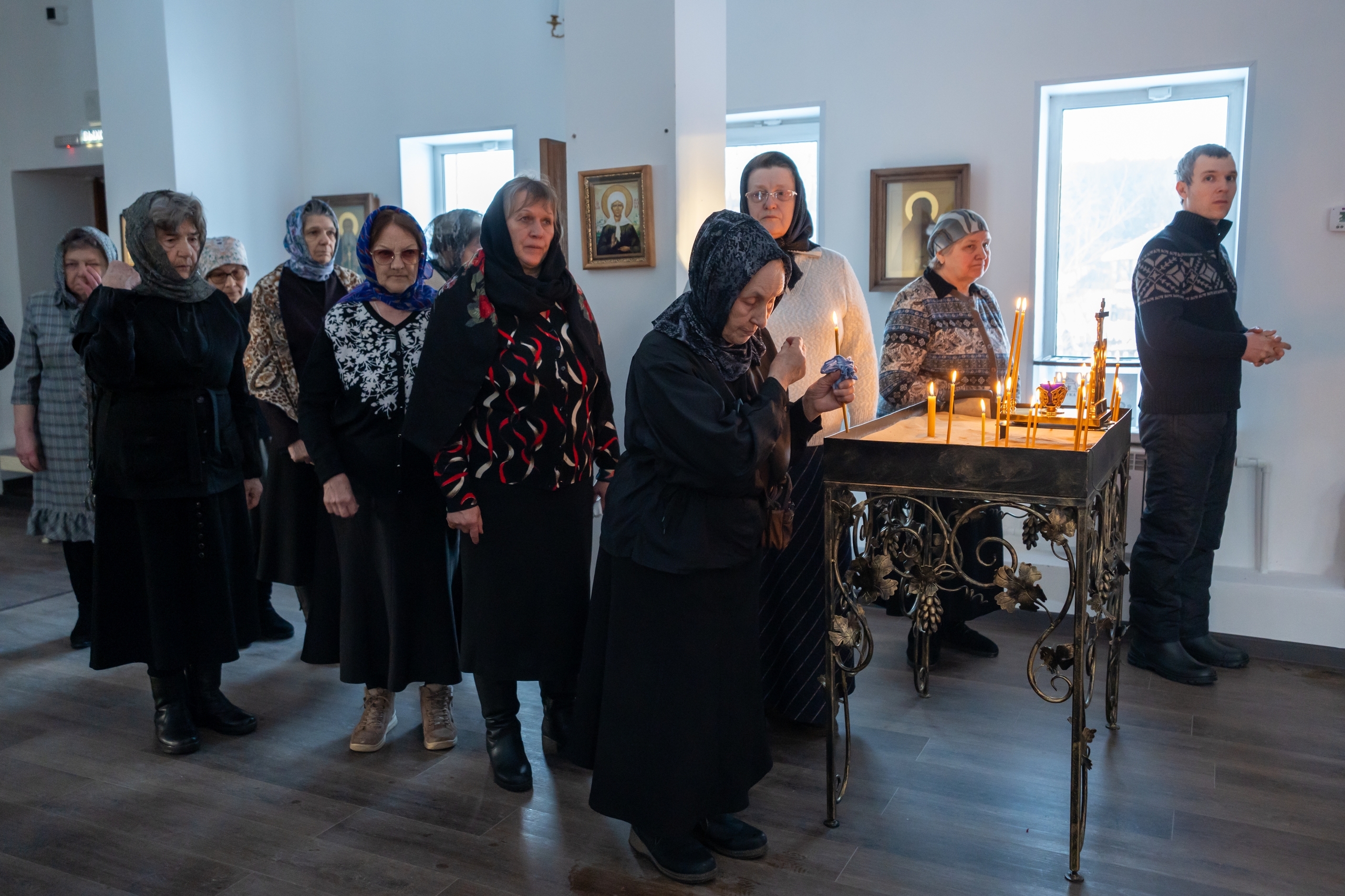 Литургия Преждеосвященных Даров на Архиерейском подворье Казанского храма г. Златоуст