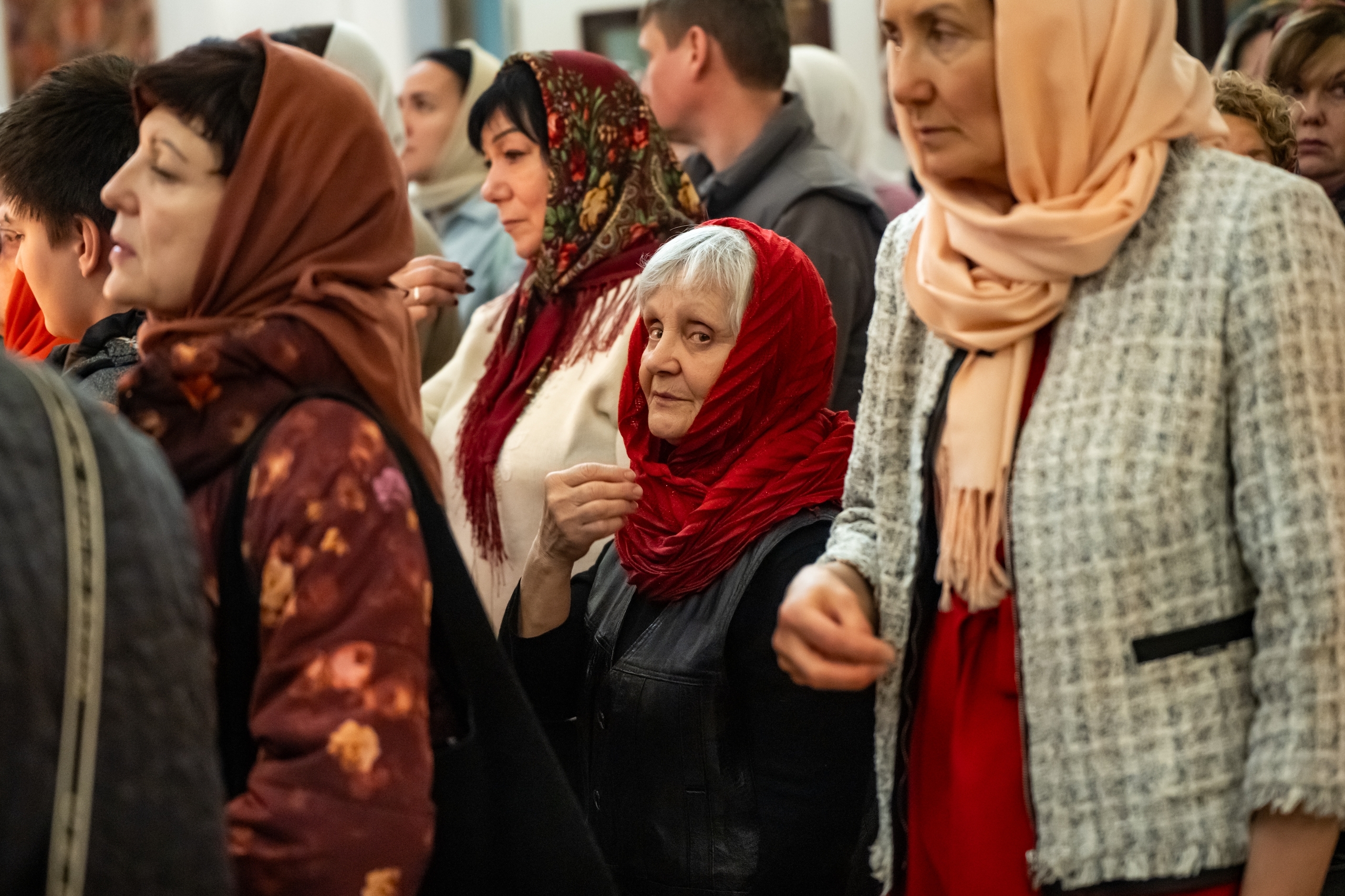 Пасхальное богослужение в Серафимовском кафедральном соборе